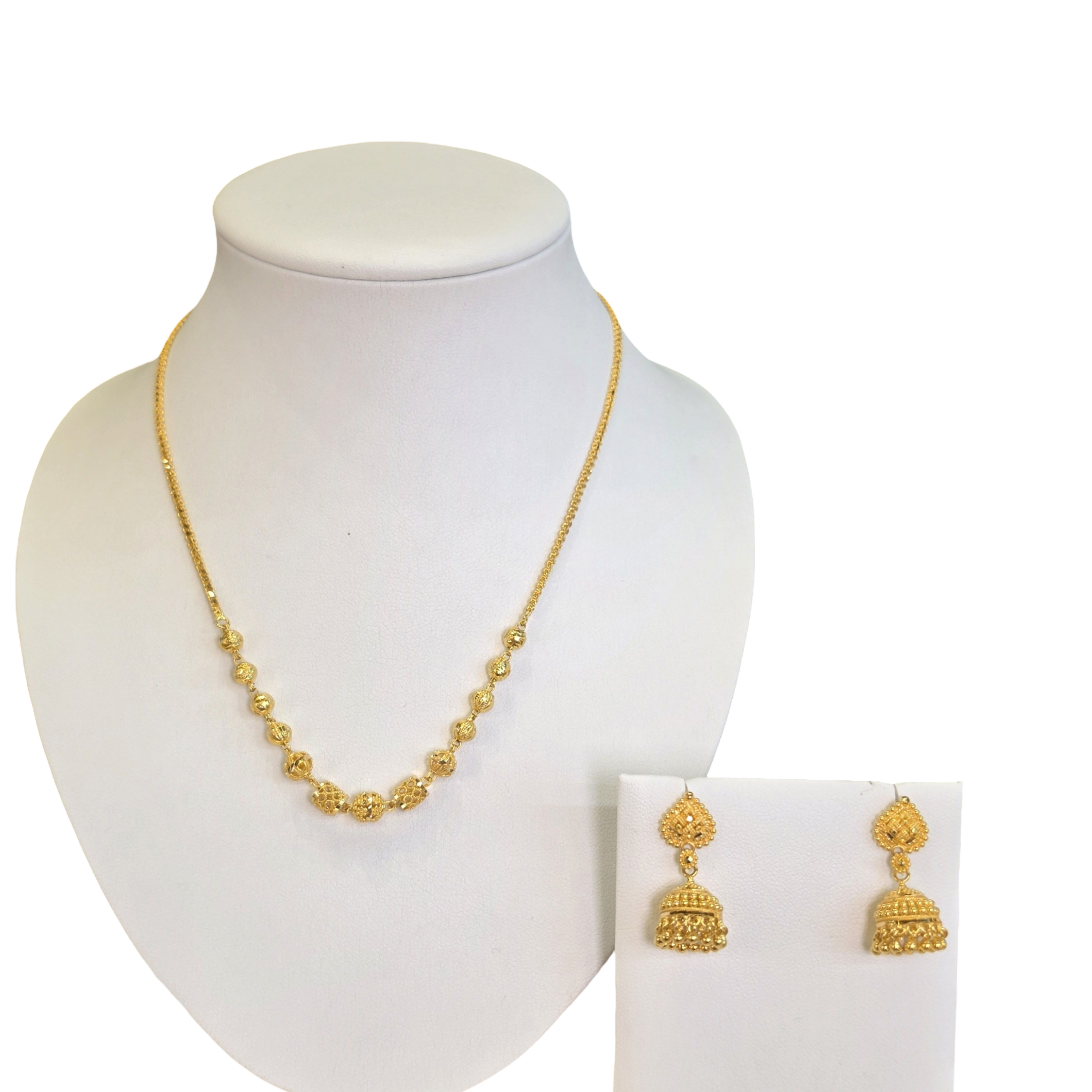 22K Gold Designer Lightweight Set