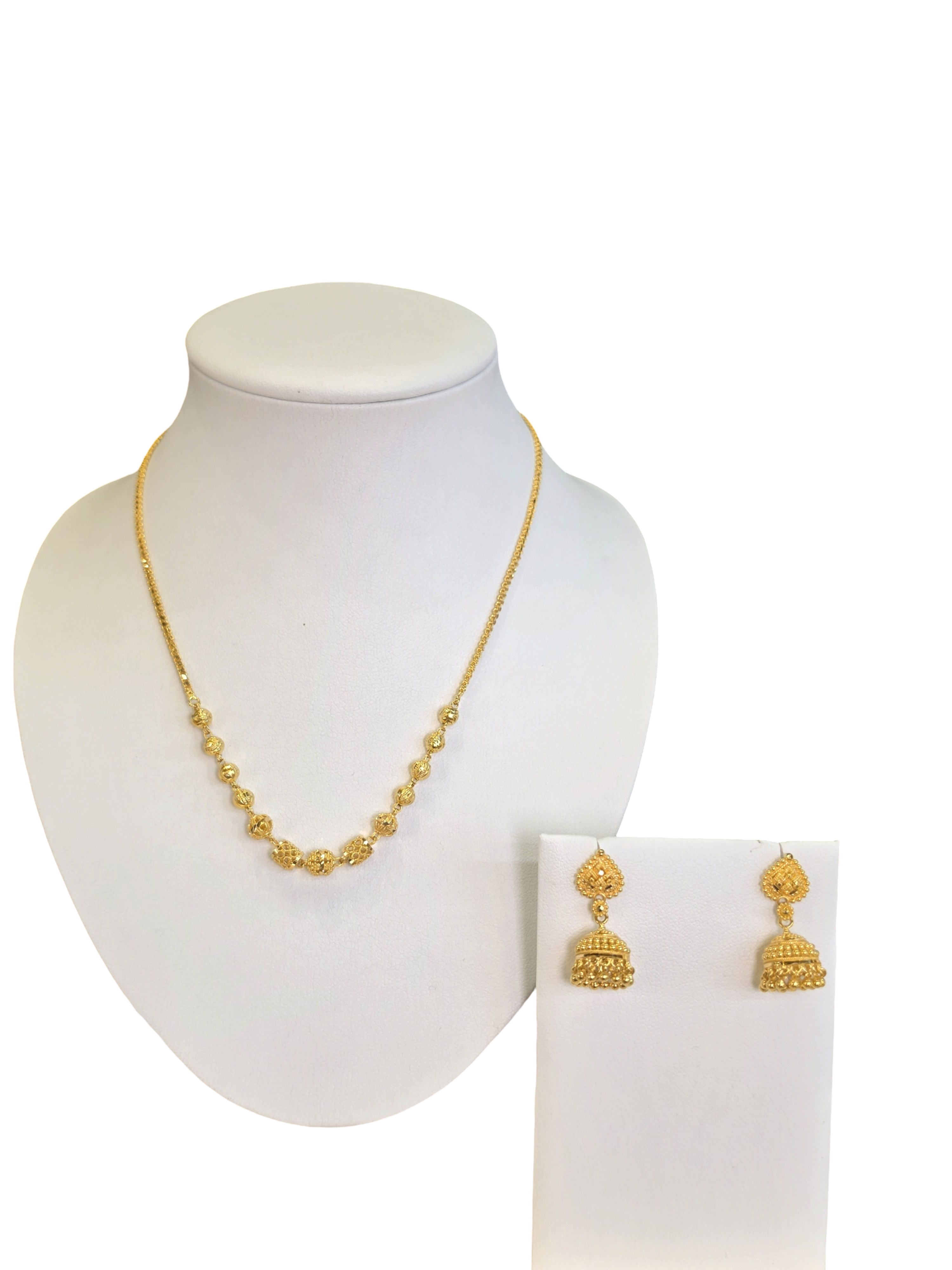 22K Gold Designer Lightweight Set