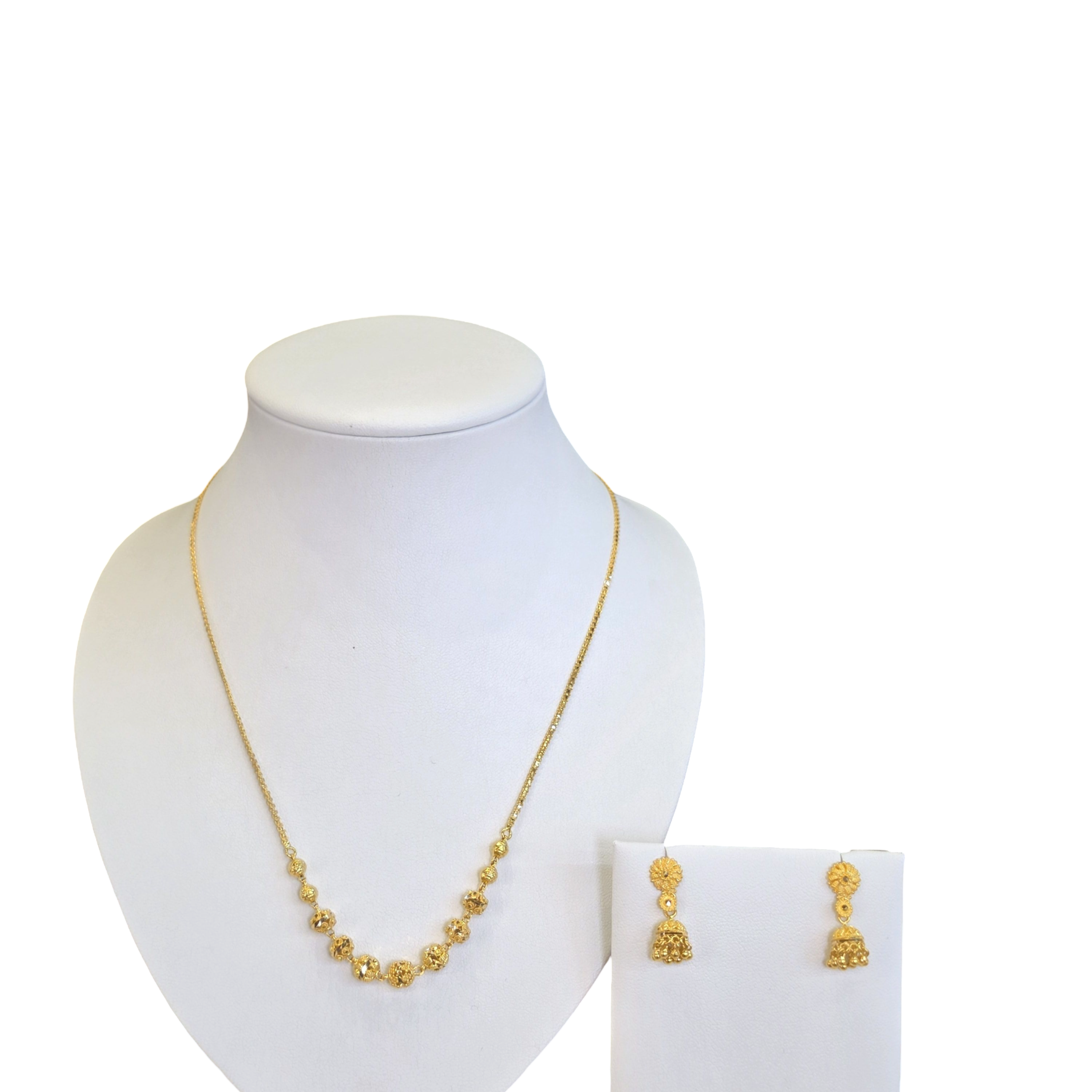 22K Gold Designer Lightweight Set