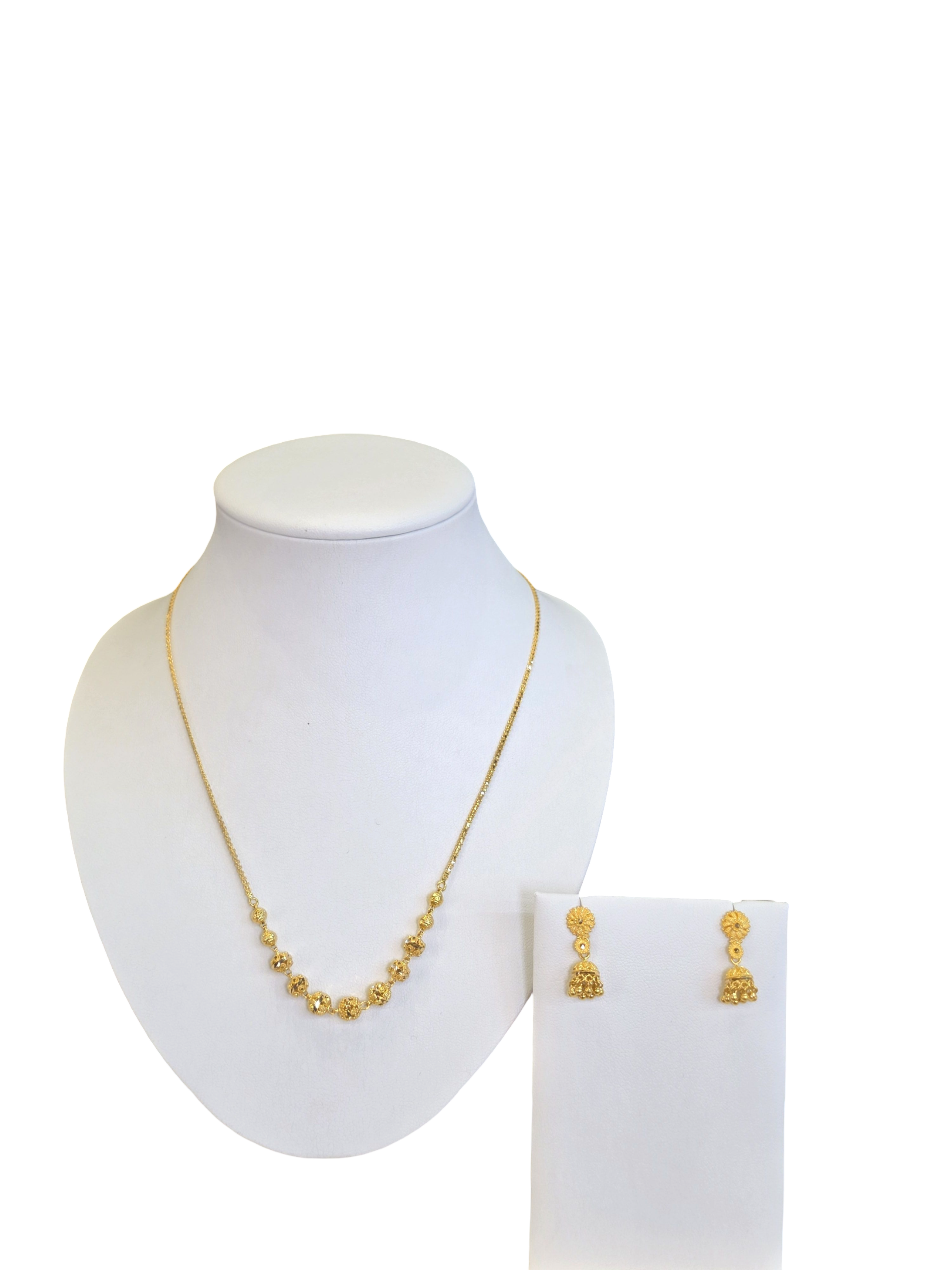 22K Gold Designer Lightweight Set