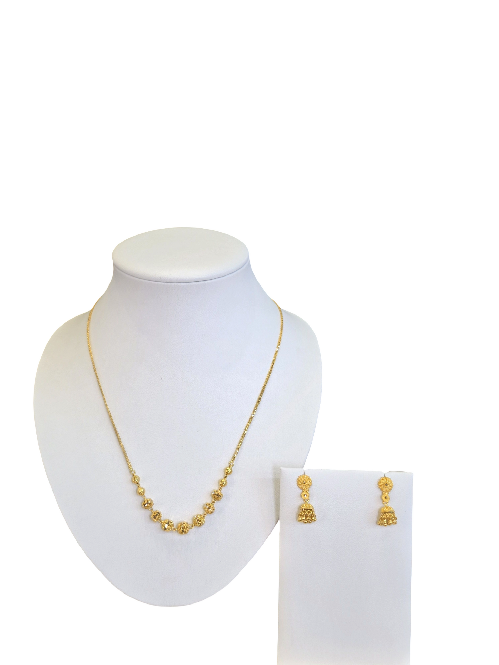 22K Gold Designer Lightweight Set