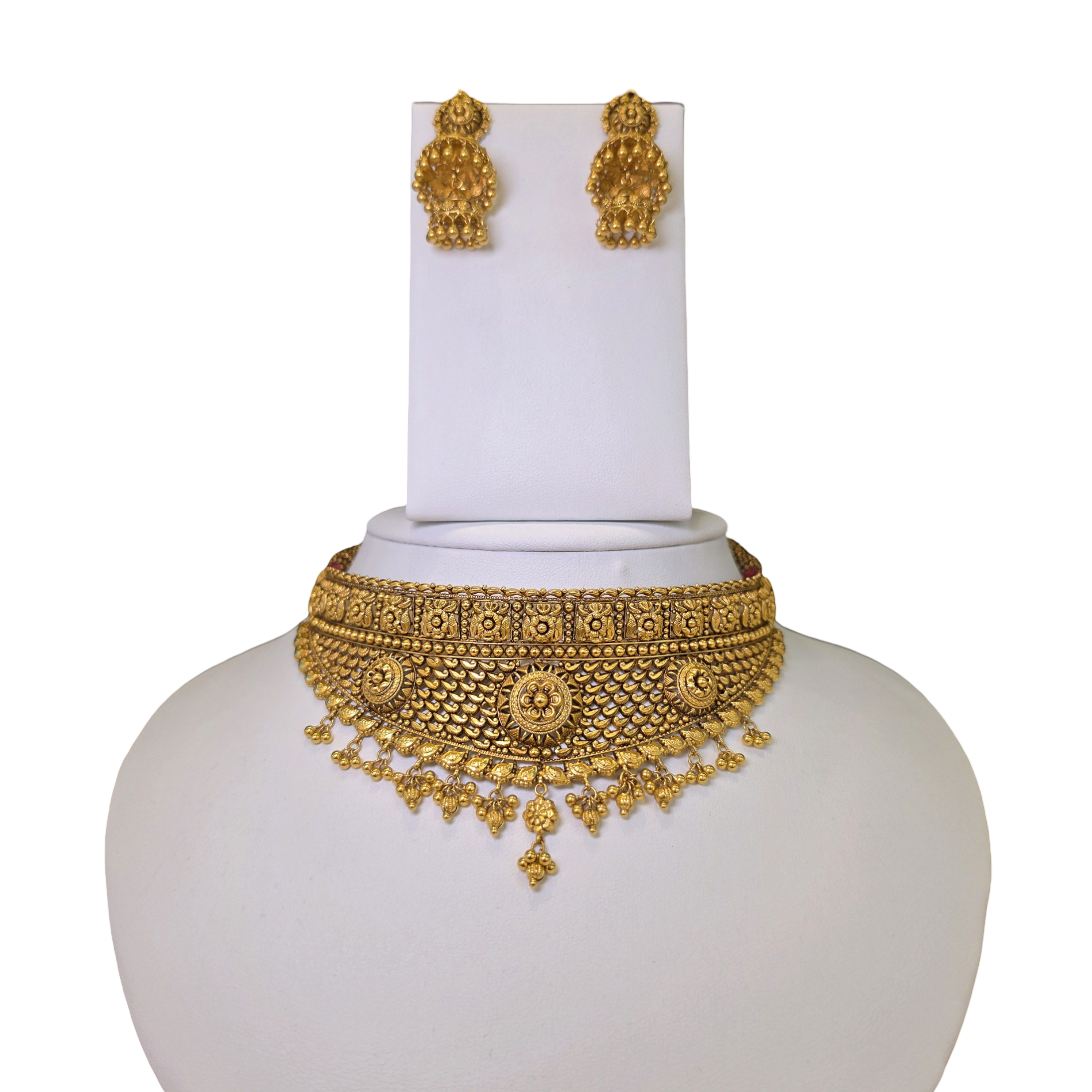 22K Gold Designer Bridal Set