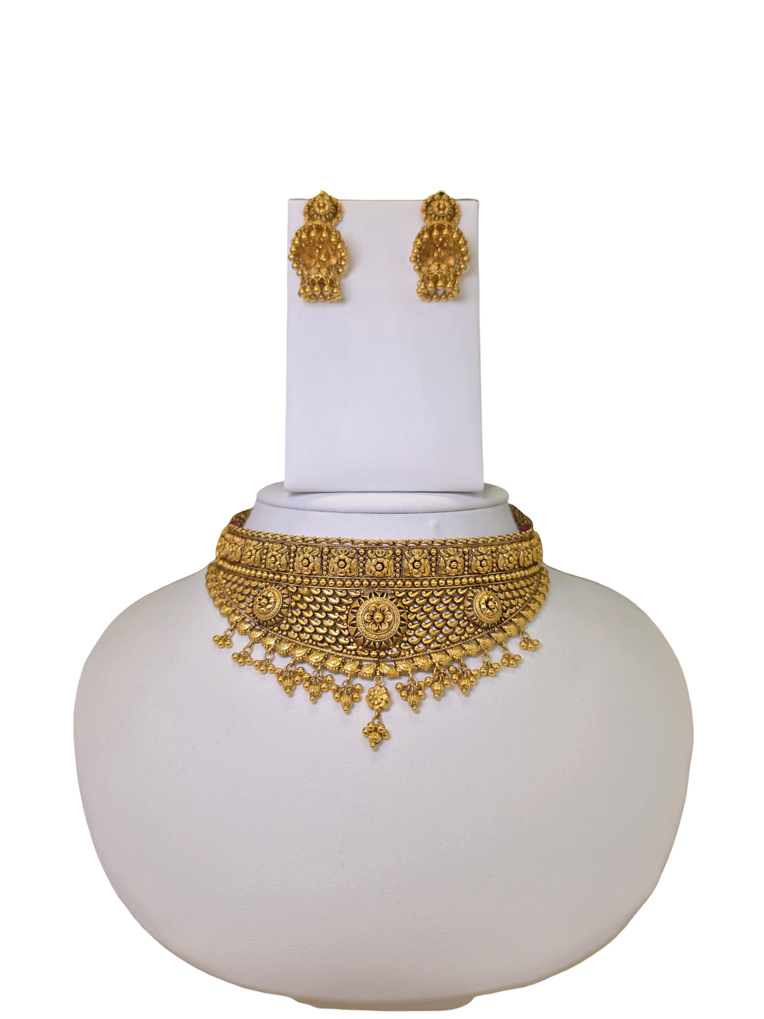 22K Gold Designer Bridal Set