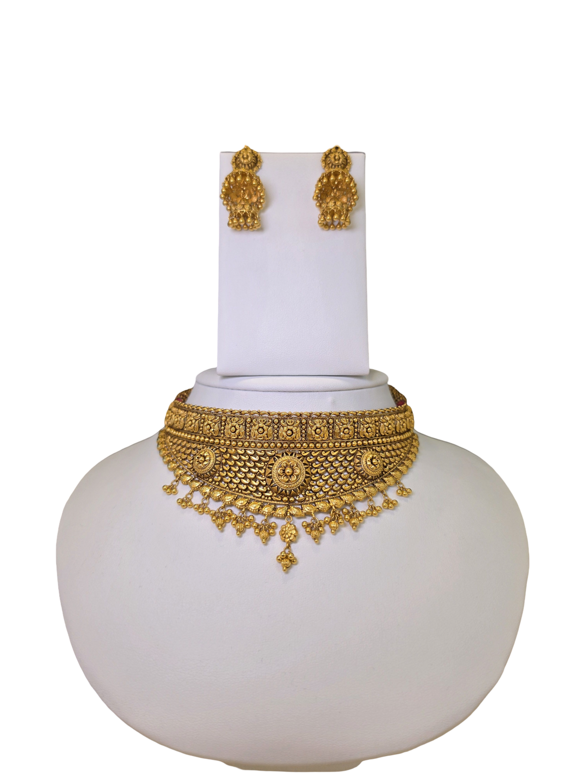 22K Gold Designer Bridal Set