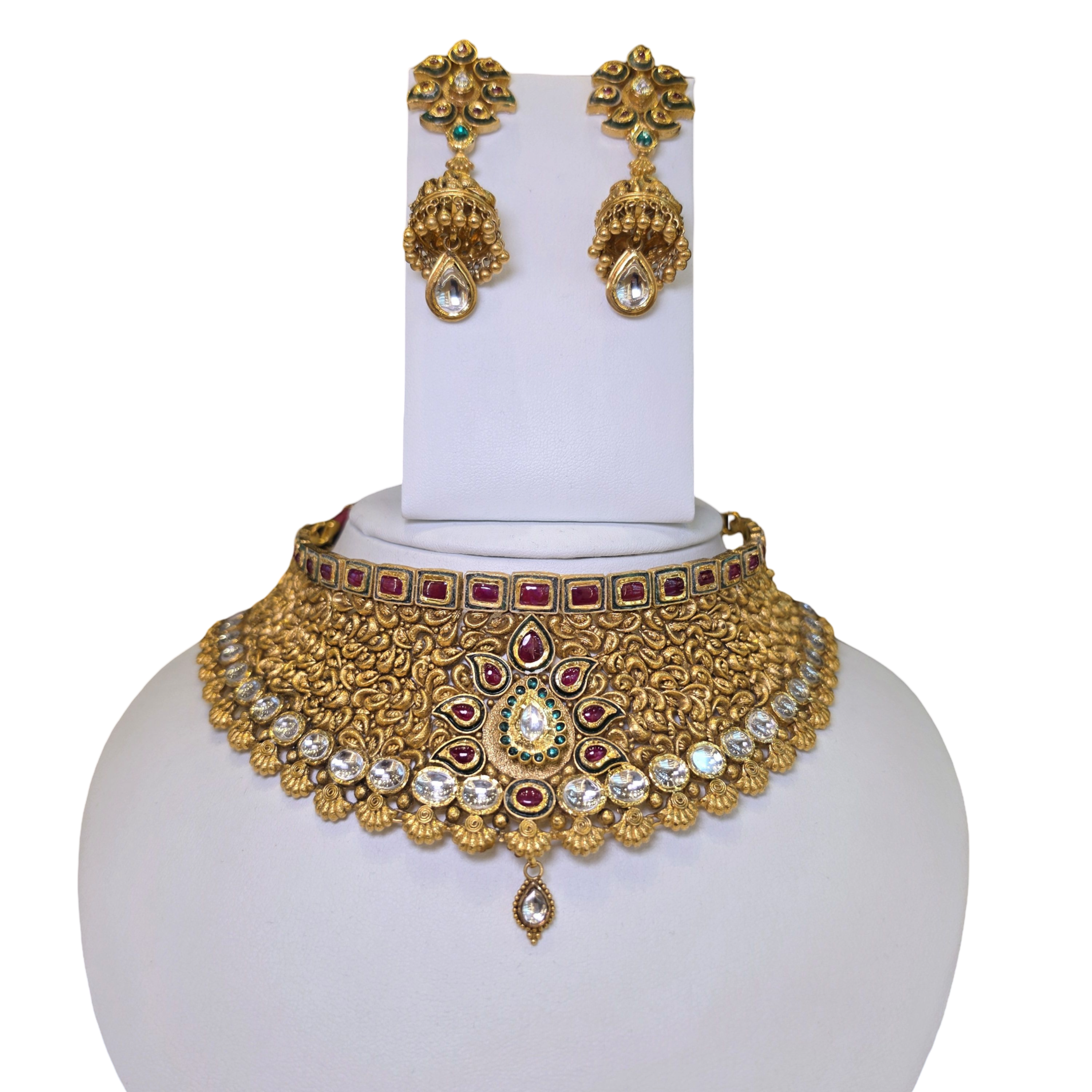 22K Gold Designer Bridal Set