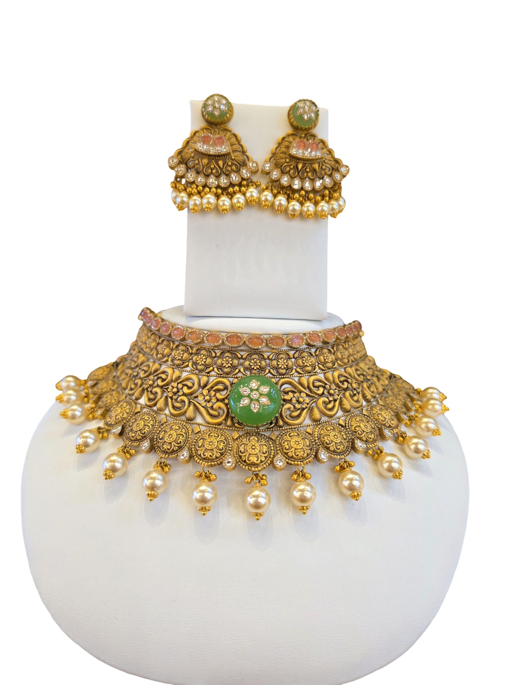 22K Gold Designer Bridal Set