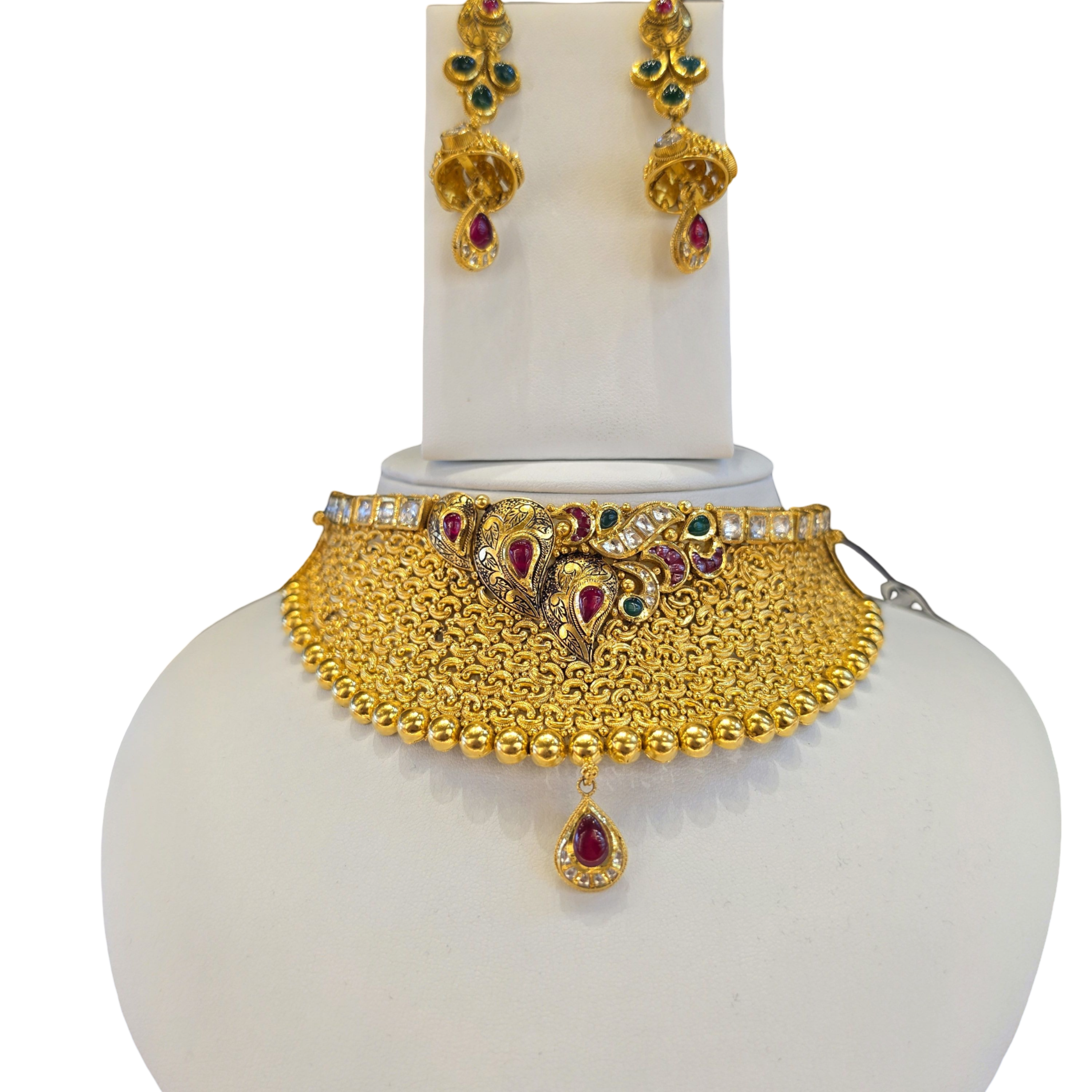 22K Gold Designer Bridal Set