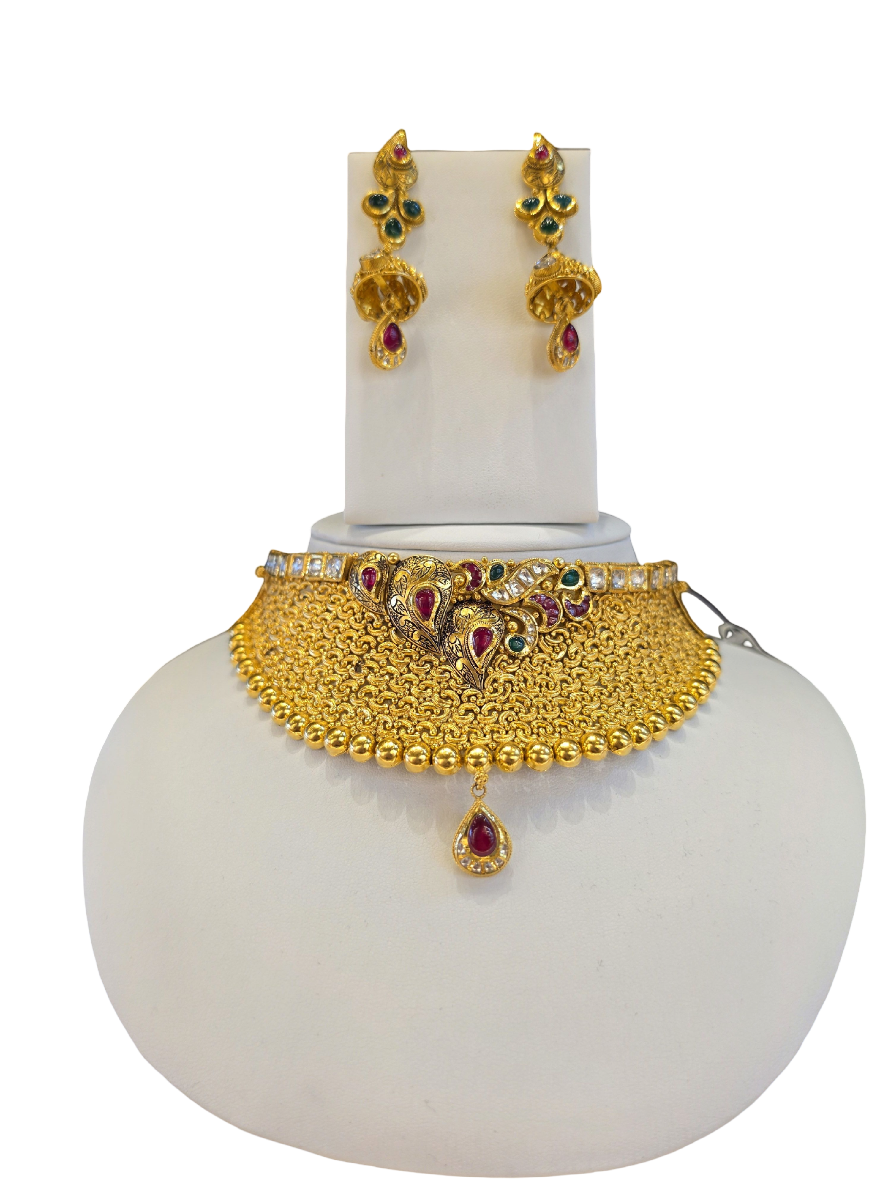 22K Gold Designer Bridal Set