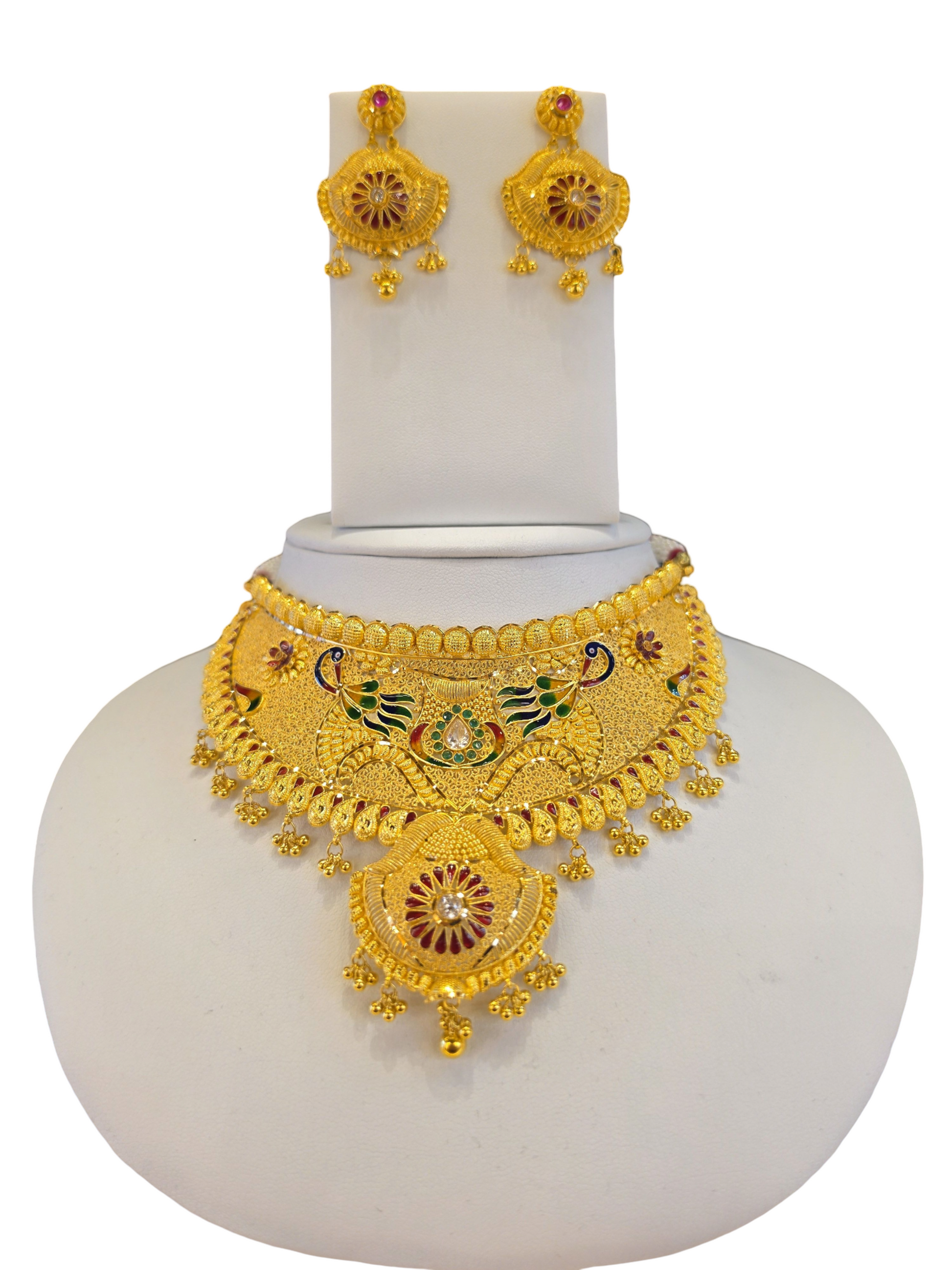 22K Gold Designer Bridal Set