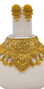 22K Gold Designer Antique Bridal Set
