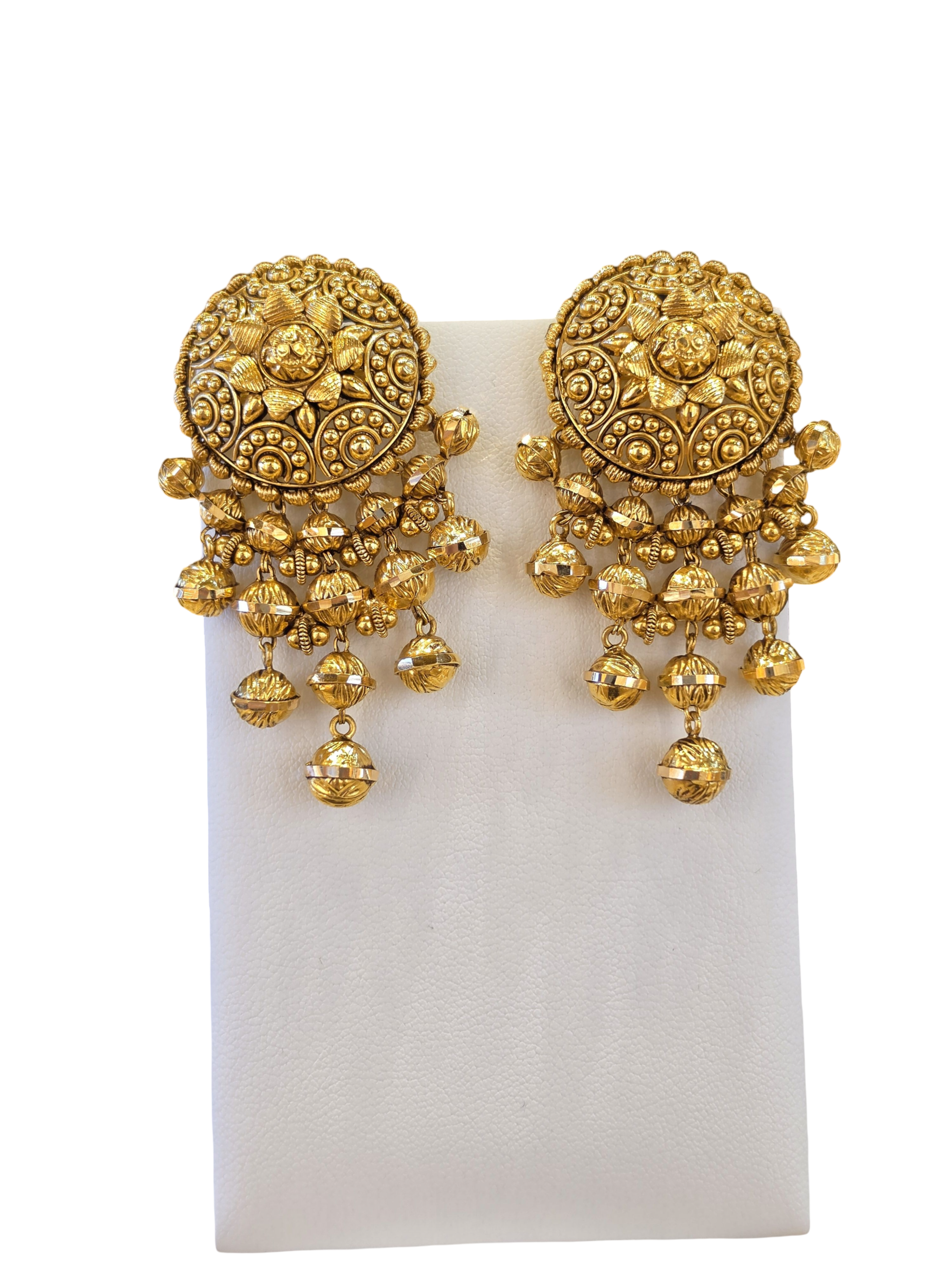 22K Gold Designer Antique Bridal Set