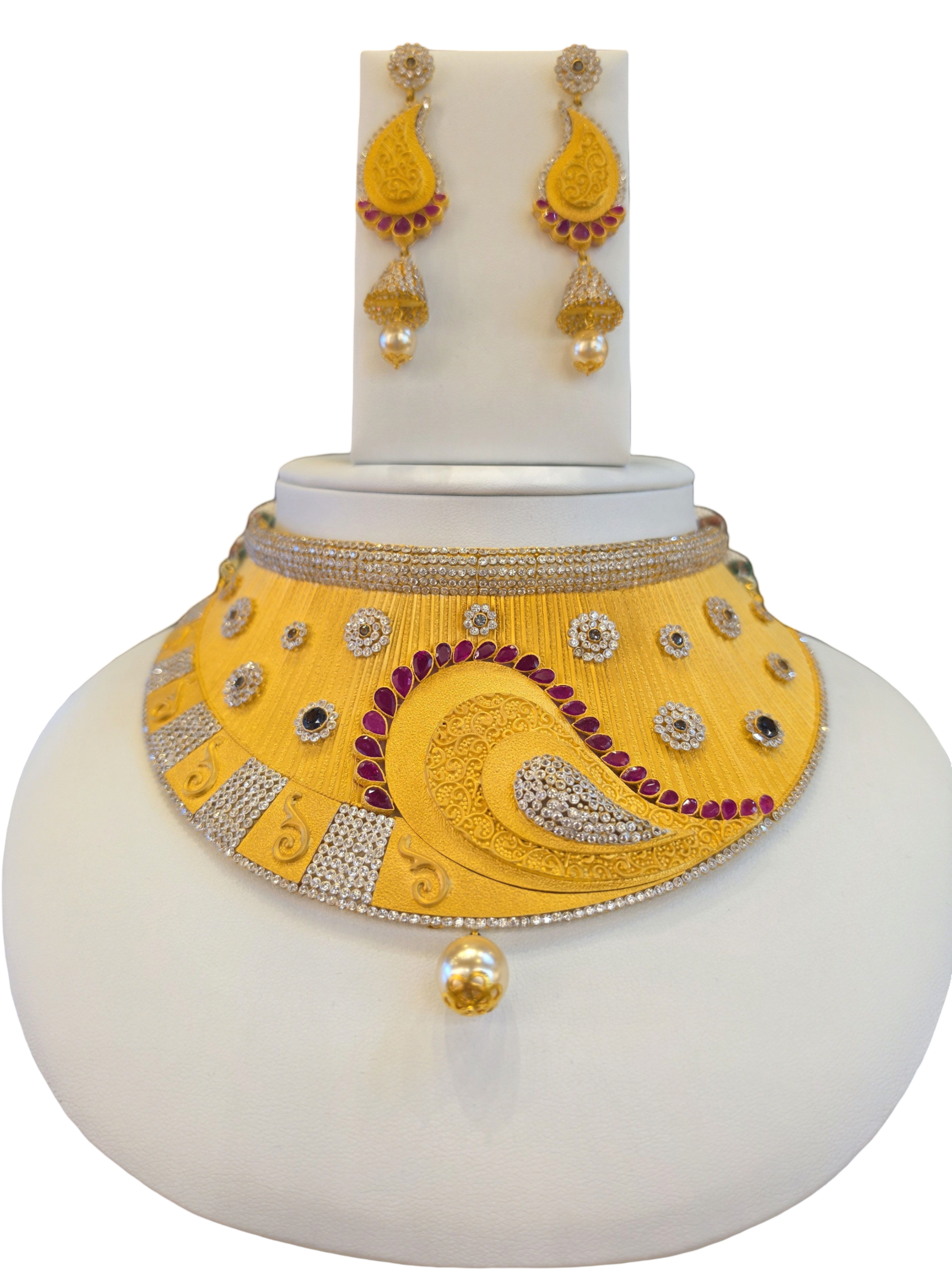 22K Gold Designer Bridal Set