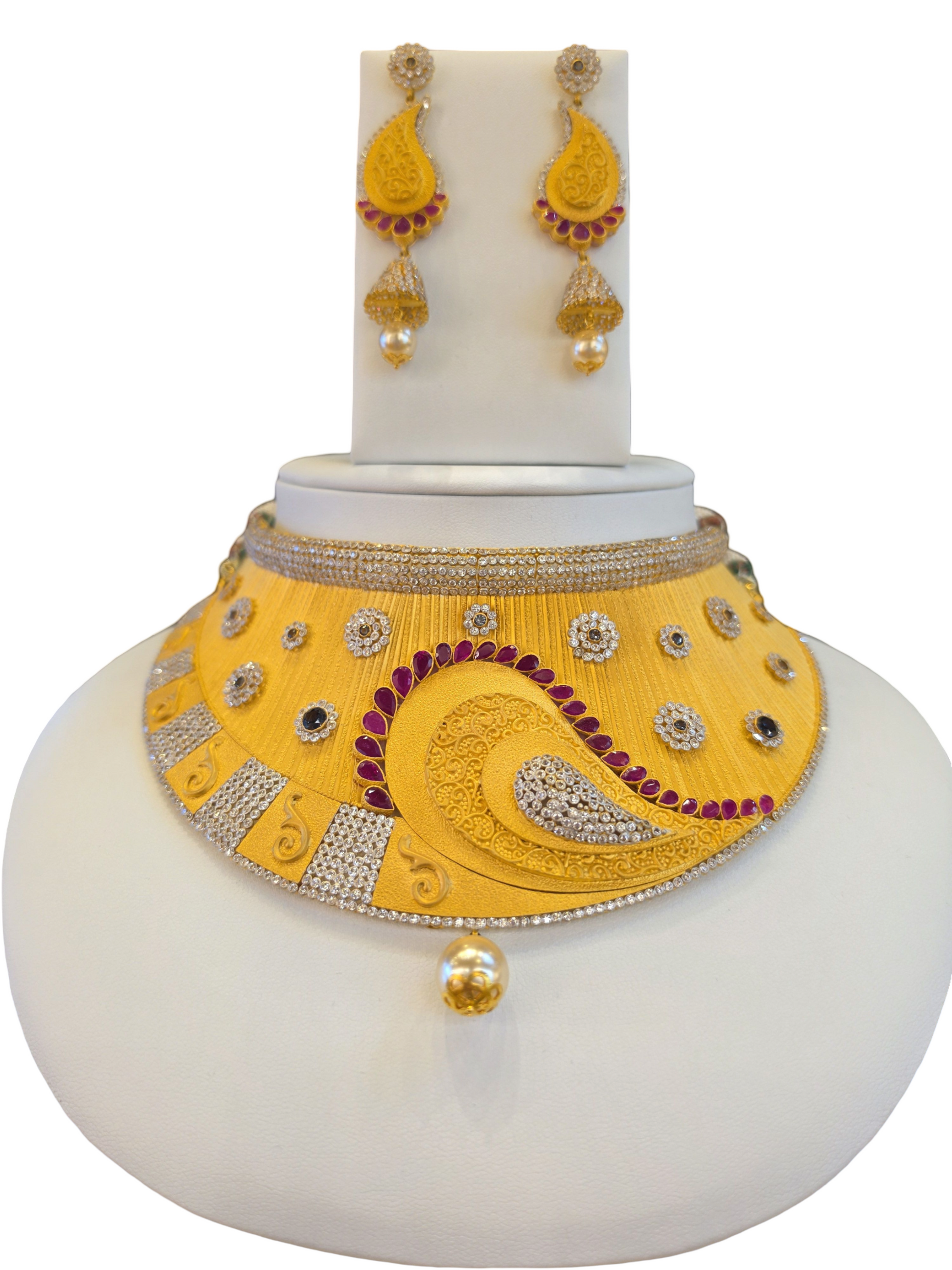22K Gold Designer Bridal Set