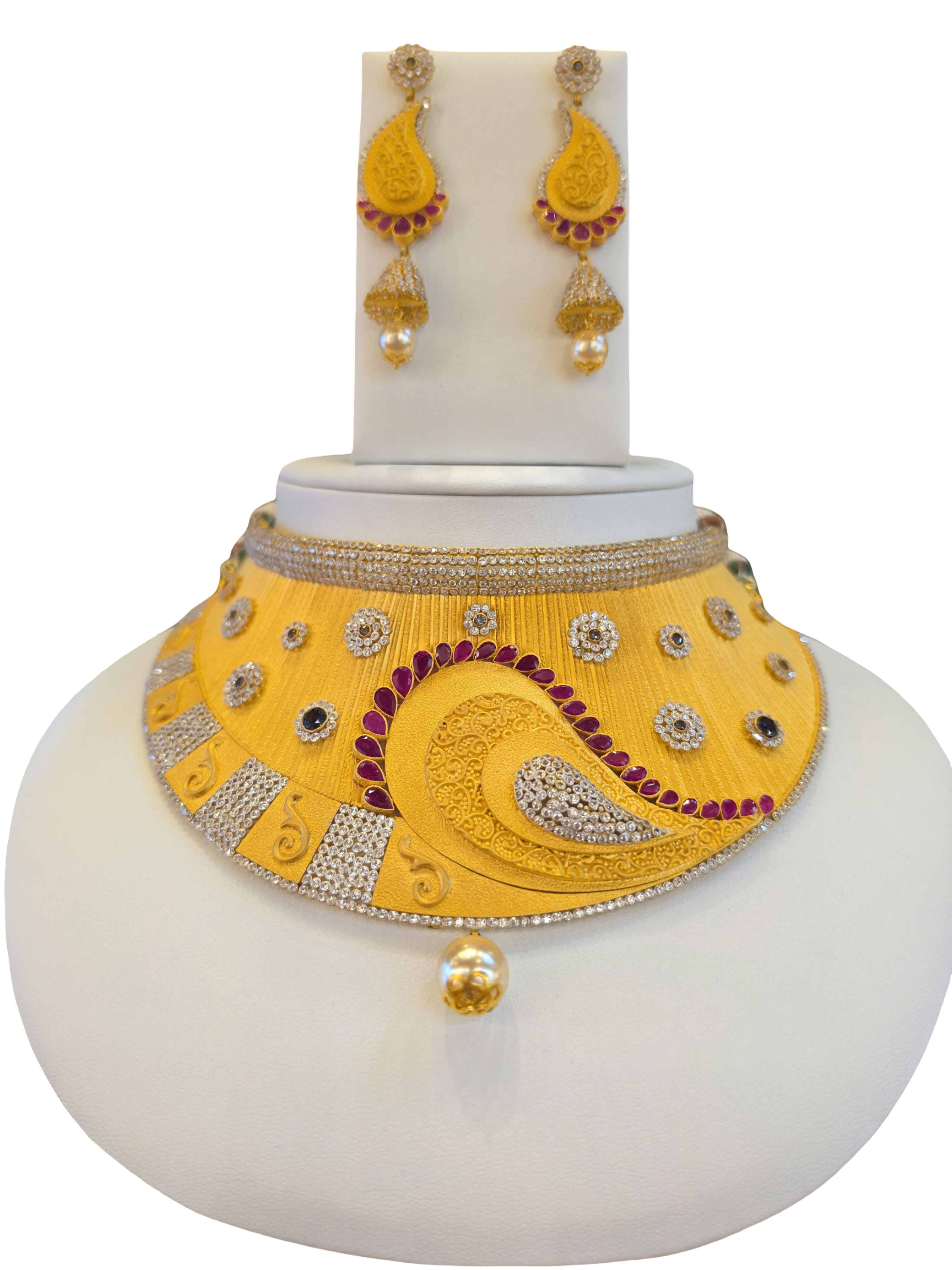 22K Gold Designer Bridal Set