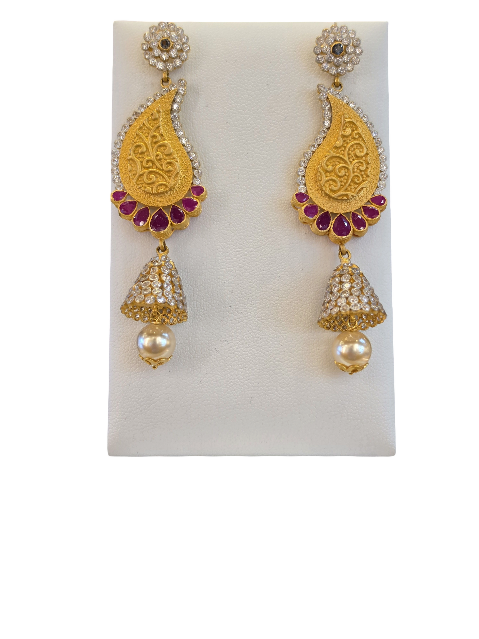 22K Gold Designer Bridal Set