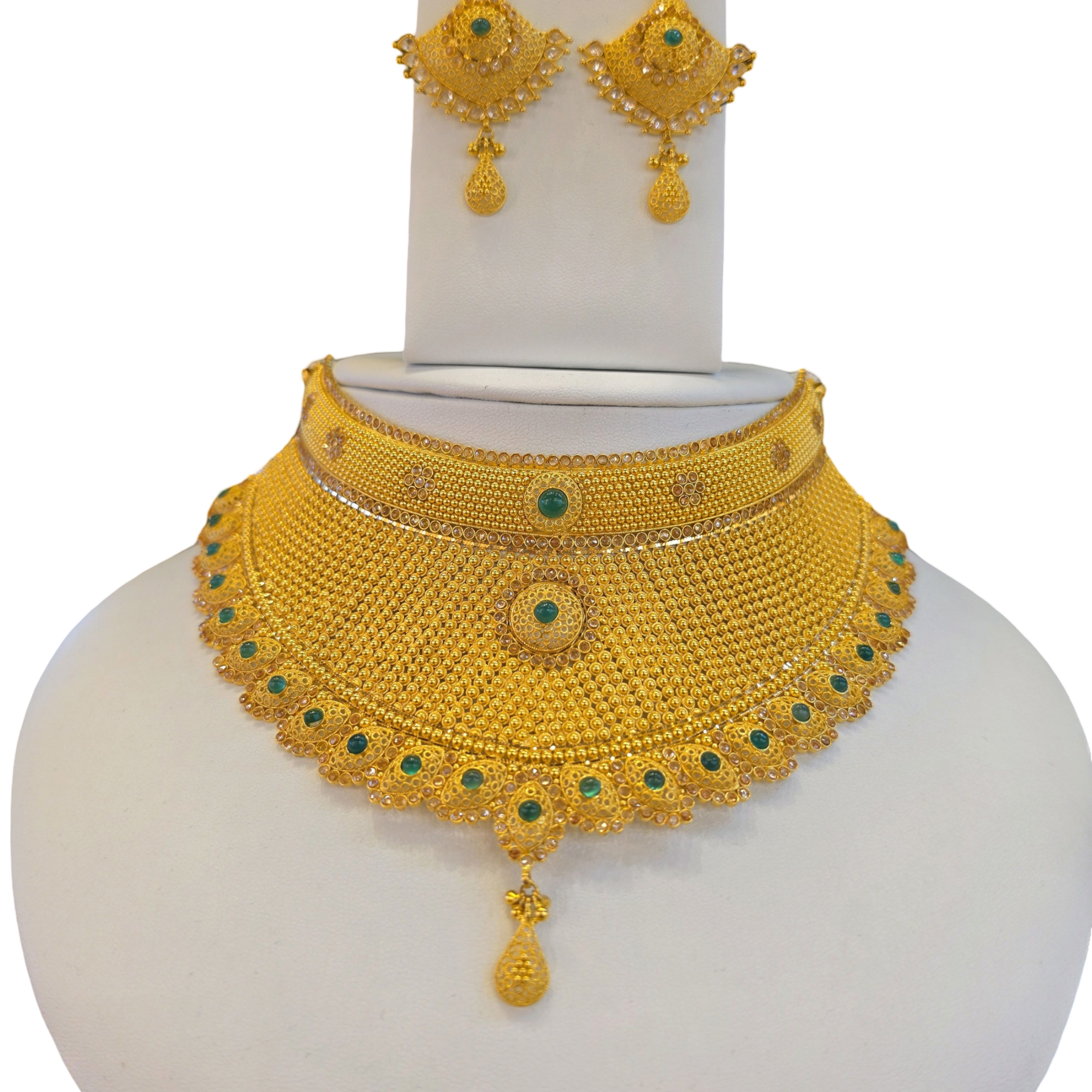 22K Gold Designer Bridal Set