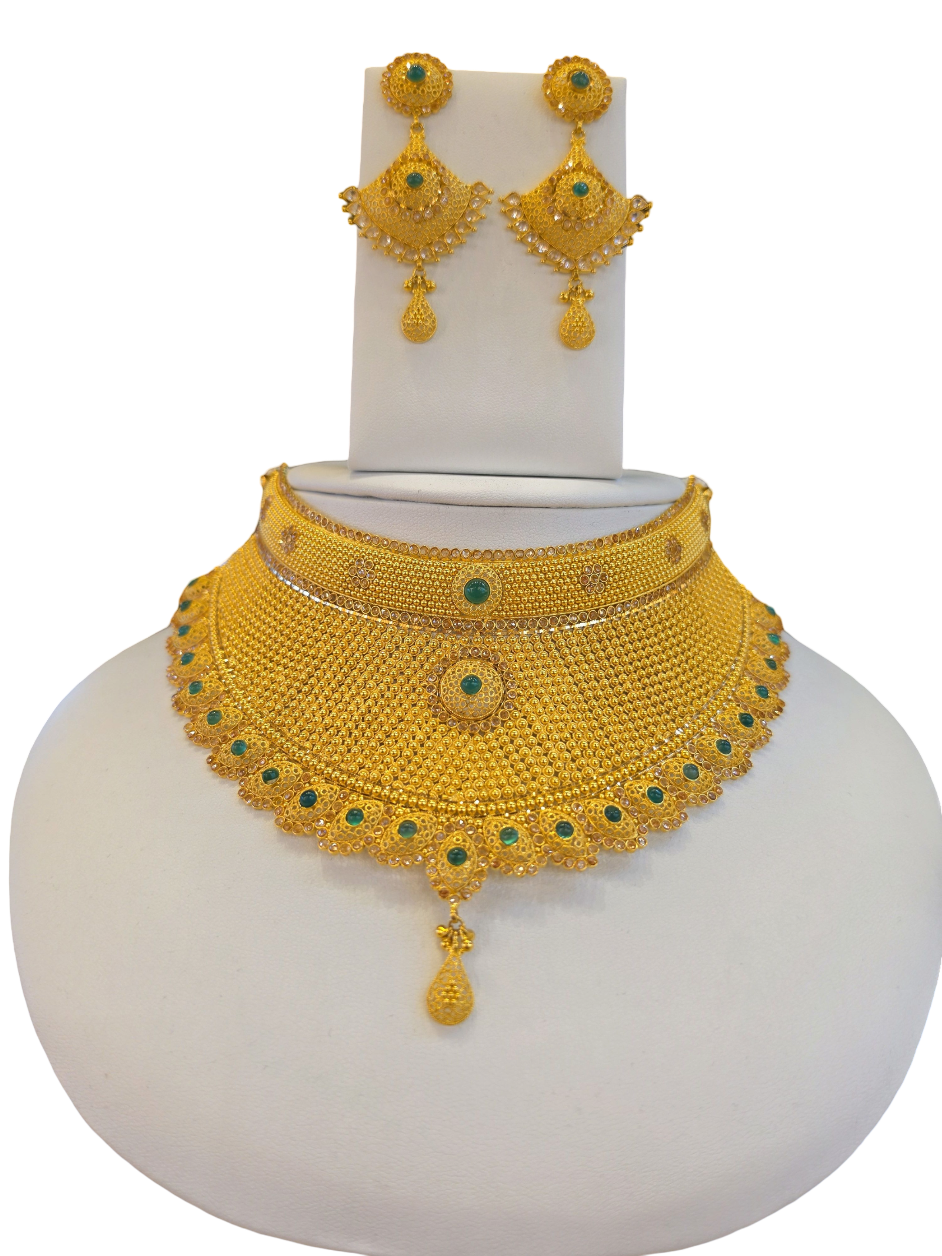 22K Gold Designer Bridal Set