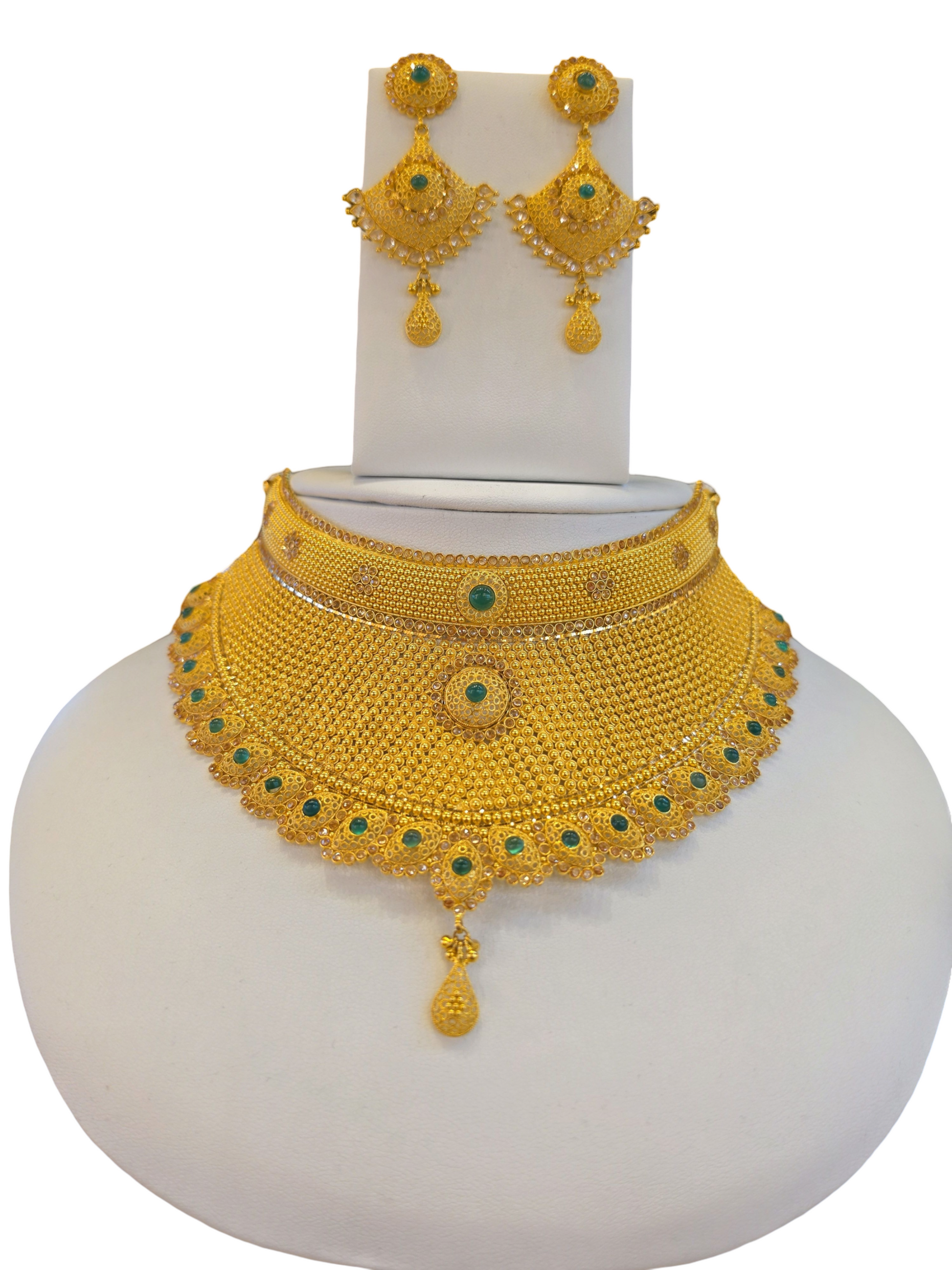 22K Gold Designer Bridal Set
