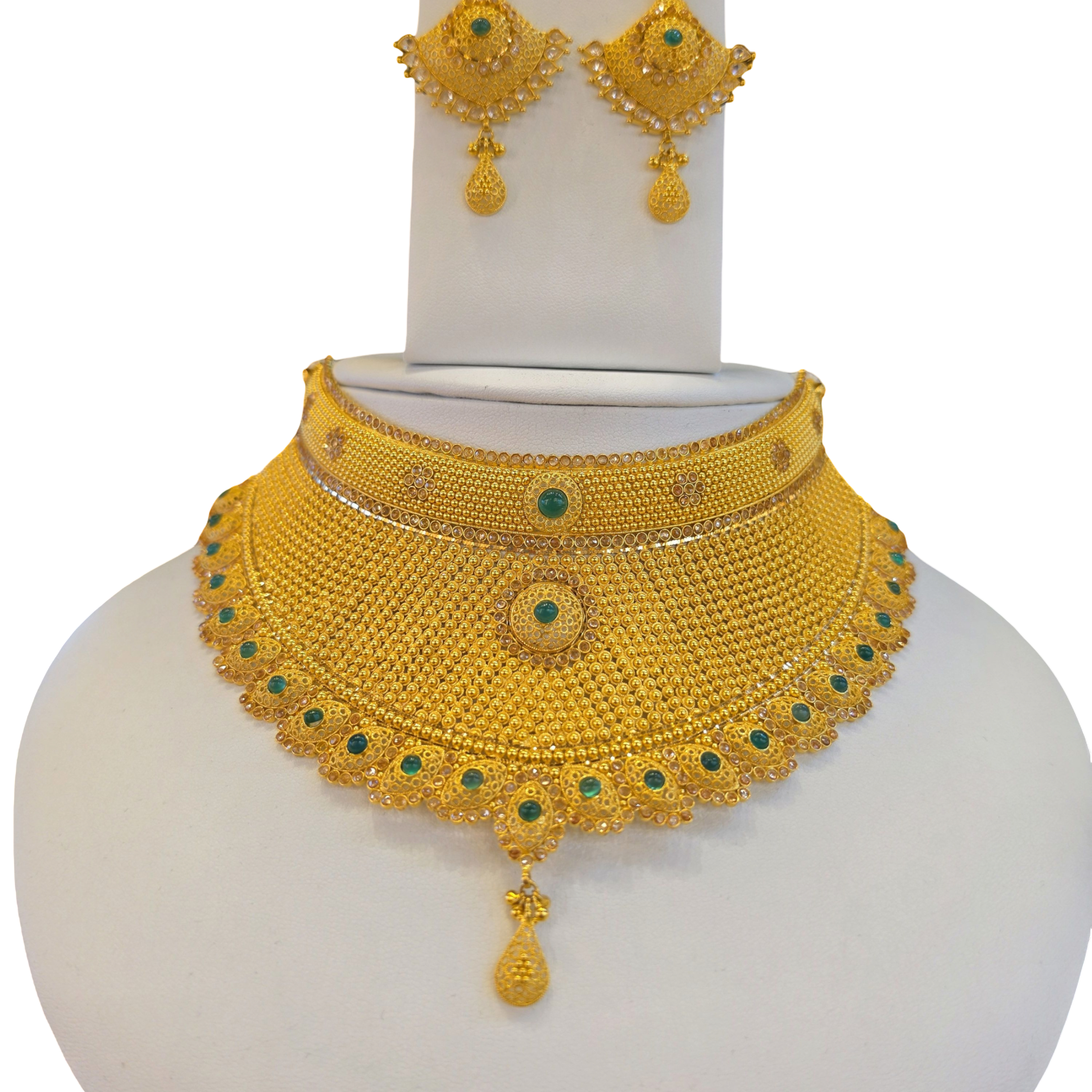 22K Gold Designer Bridal Set