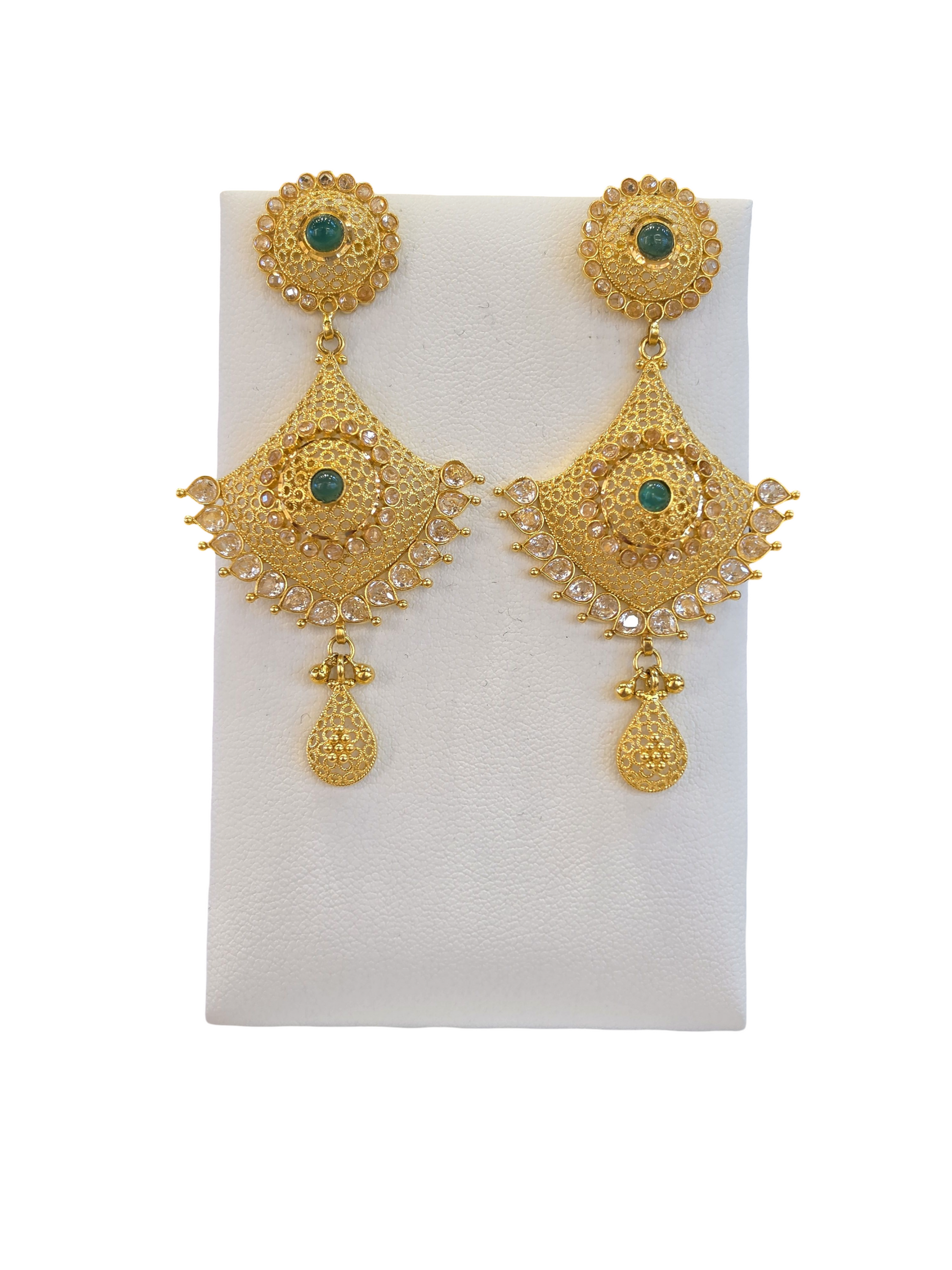 22K Gold Designer Bridal Set