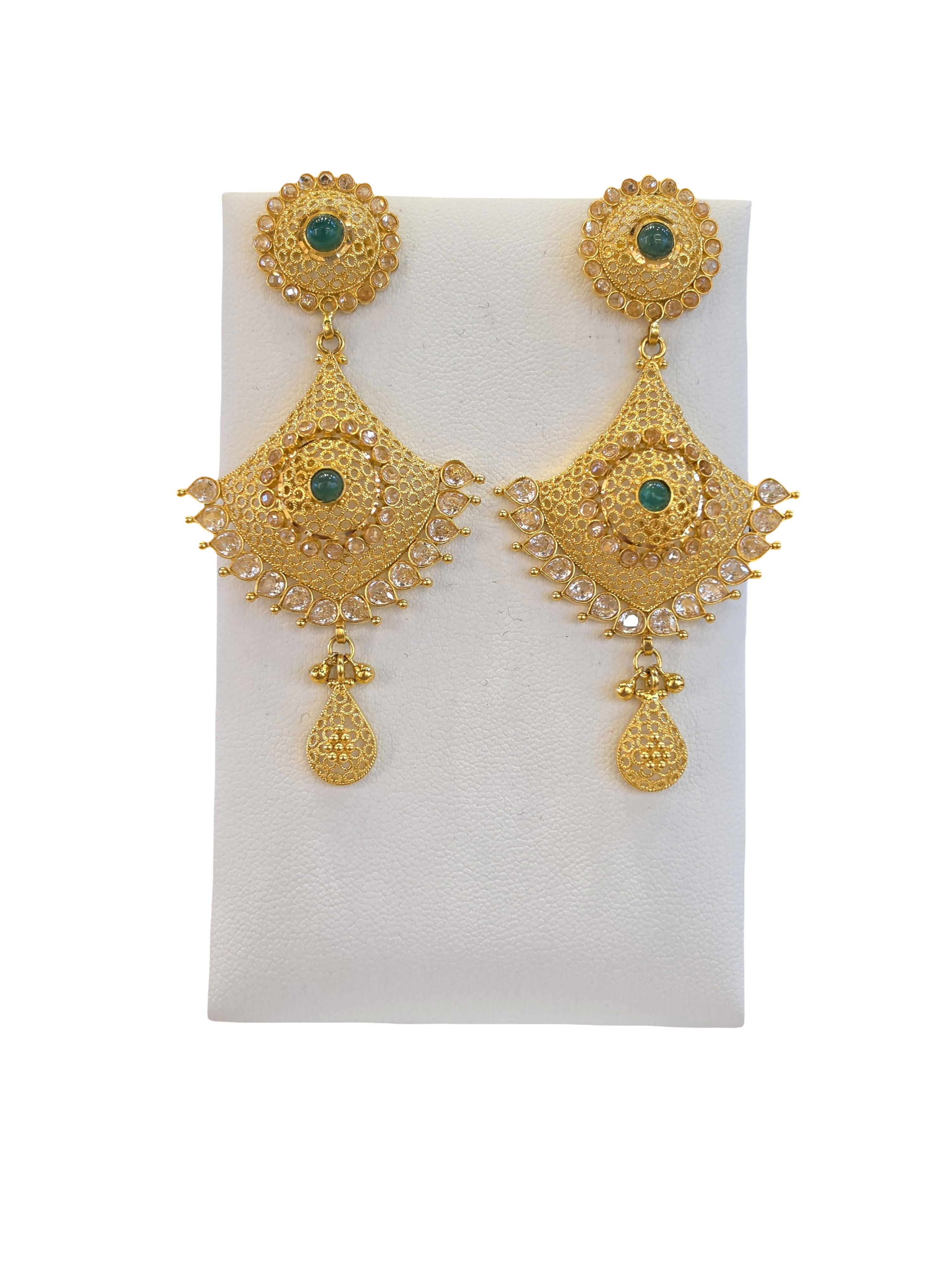 22K Gold Designer Bridal Set