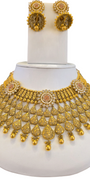 22K Gold Designer Antique Bridal Set
