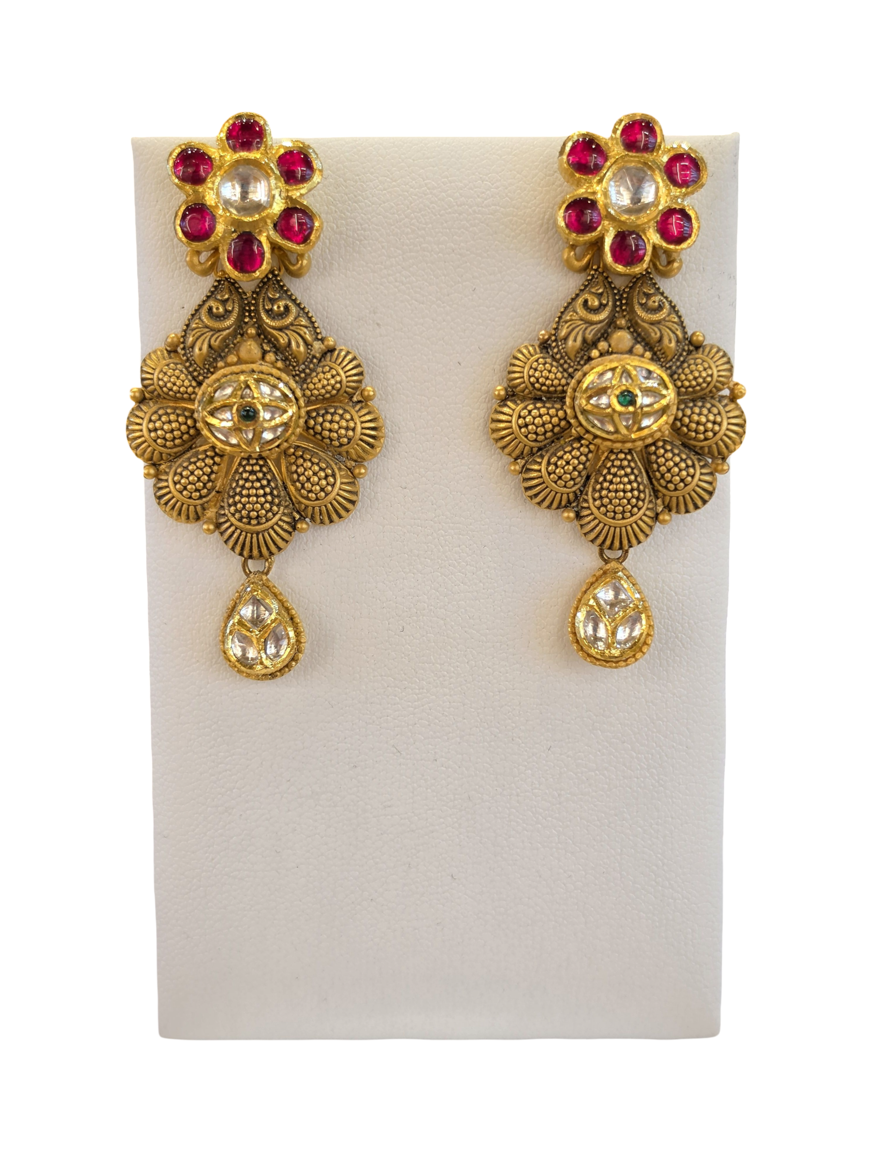 22K Gold Designer Antique Bridal Set
