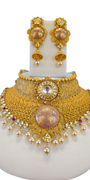 22K Gold Designer Antique Bridal Set