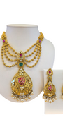 22K Gold Designer Antique Bridal Set