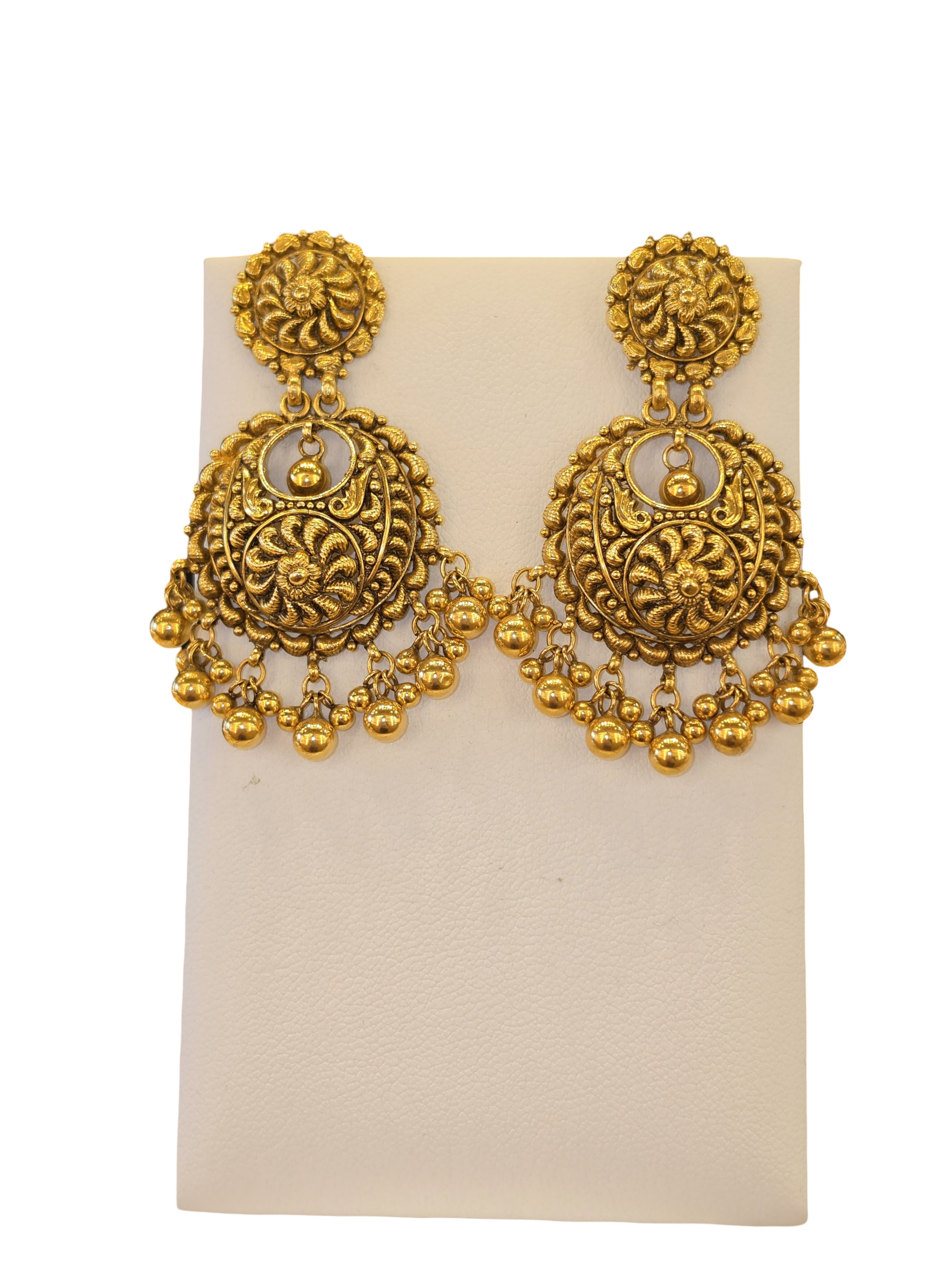 22K Gold Designer Antique Bridal Set