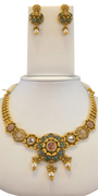 22K Gold Designer Antique Bridal Set