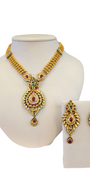 22K Gold Designer Antique Bridal Set