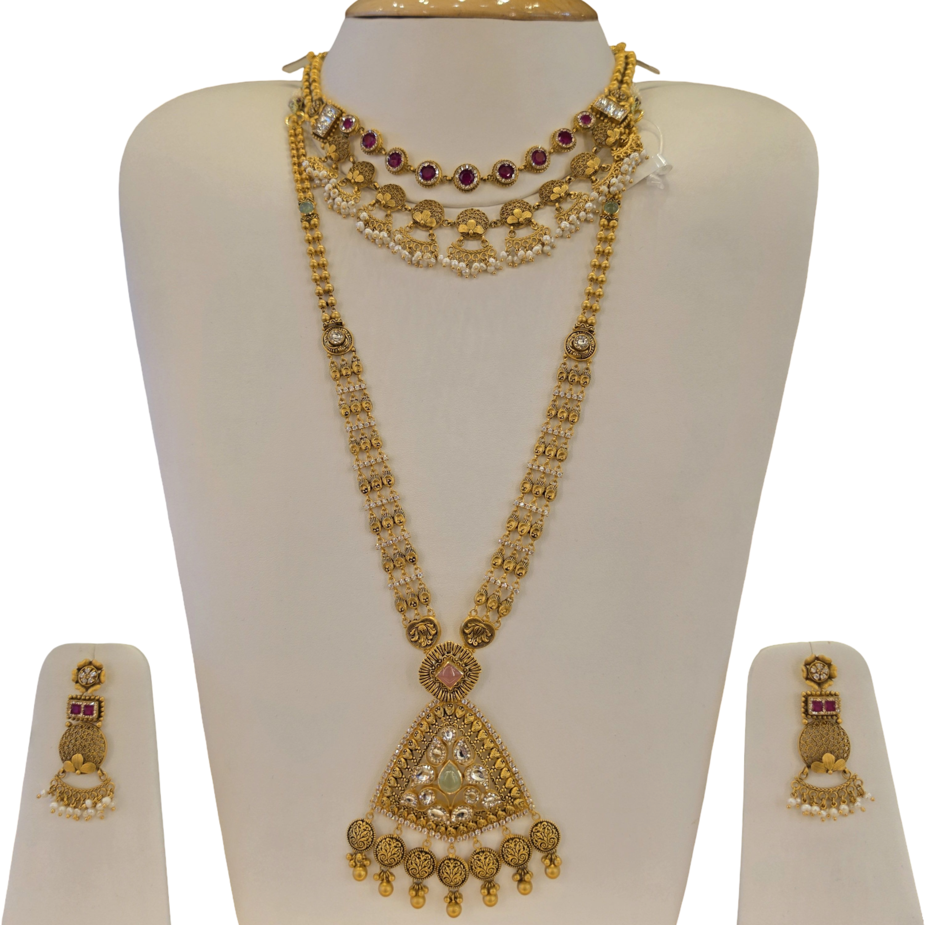 22K Gold Designer Ranihaar