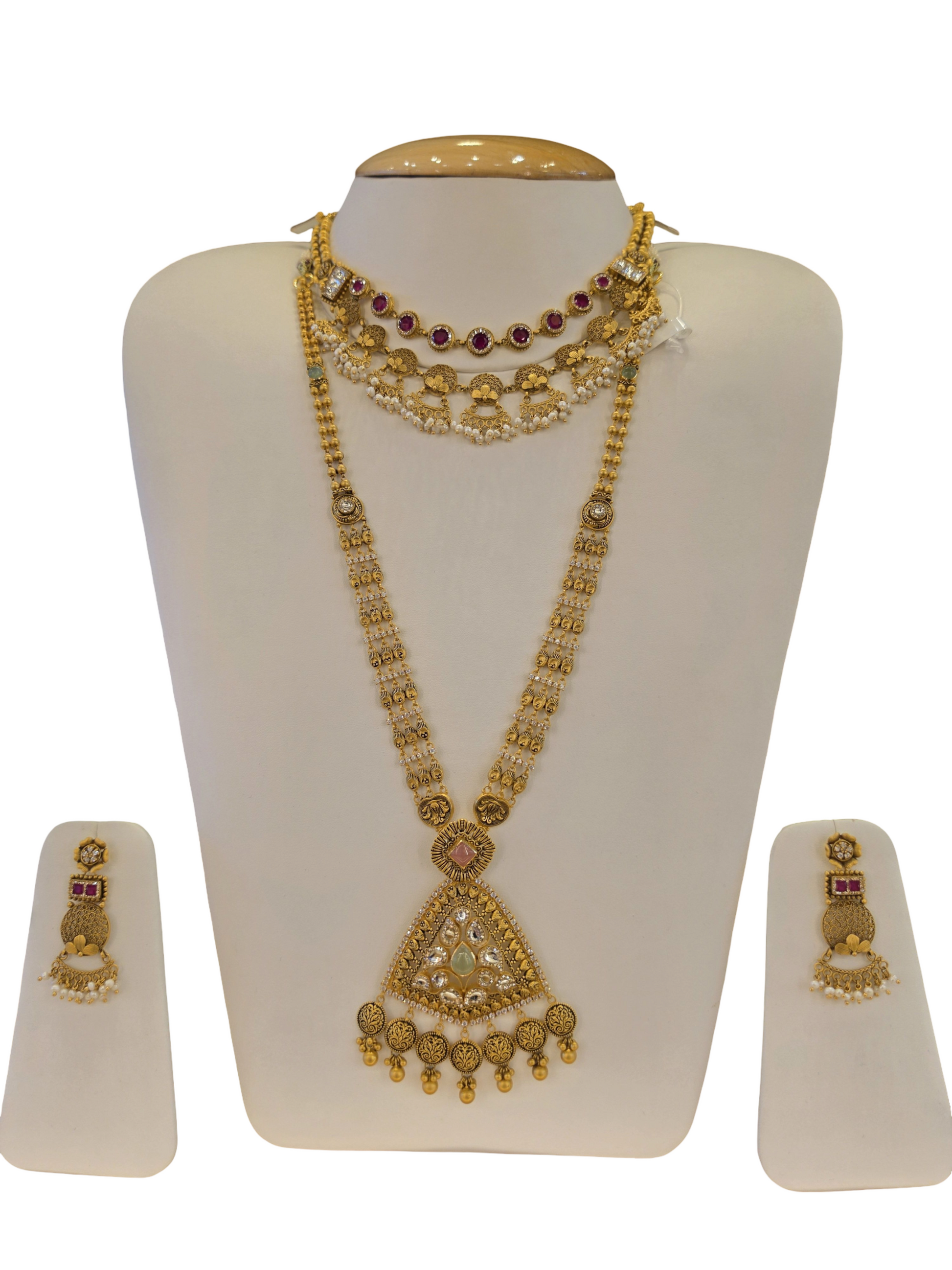 22K Gold Designer Ranihaar
