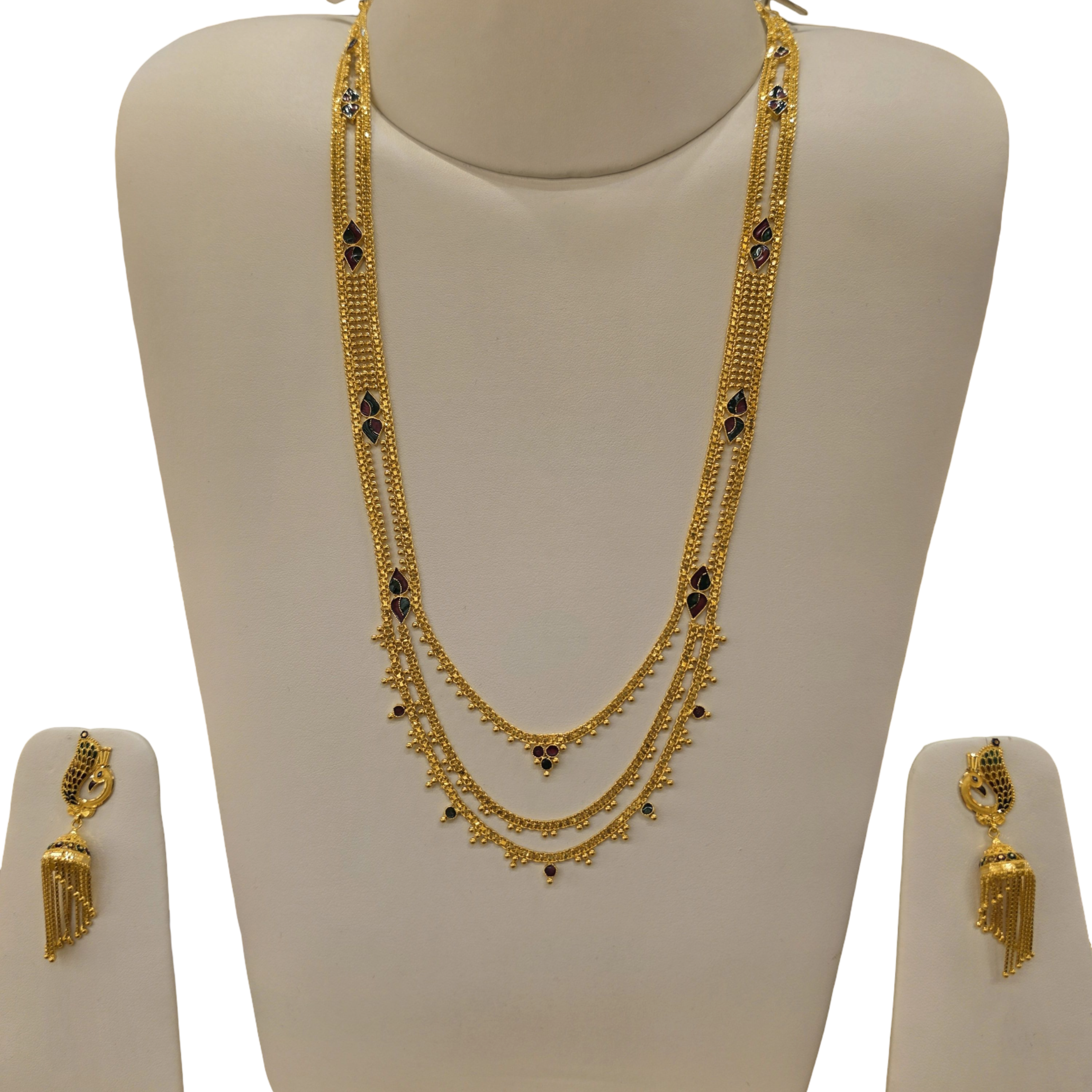 22K Gold Designer Ranihaar