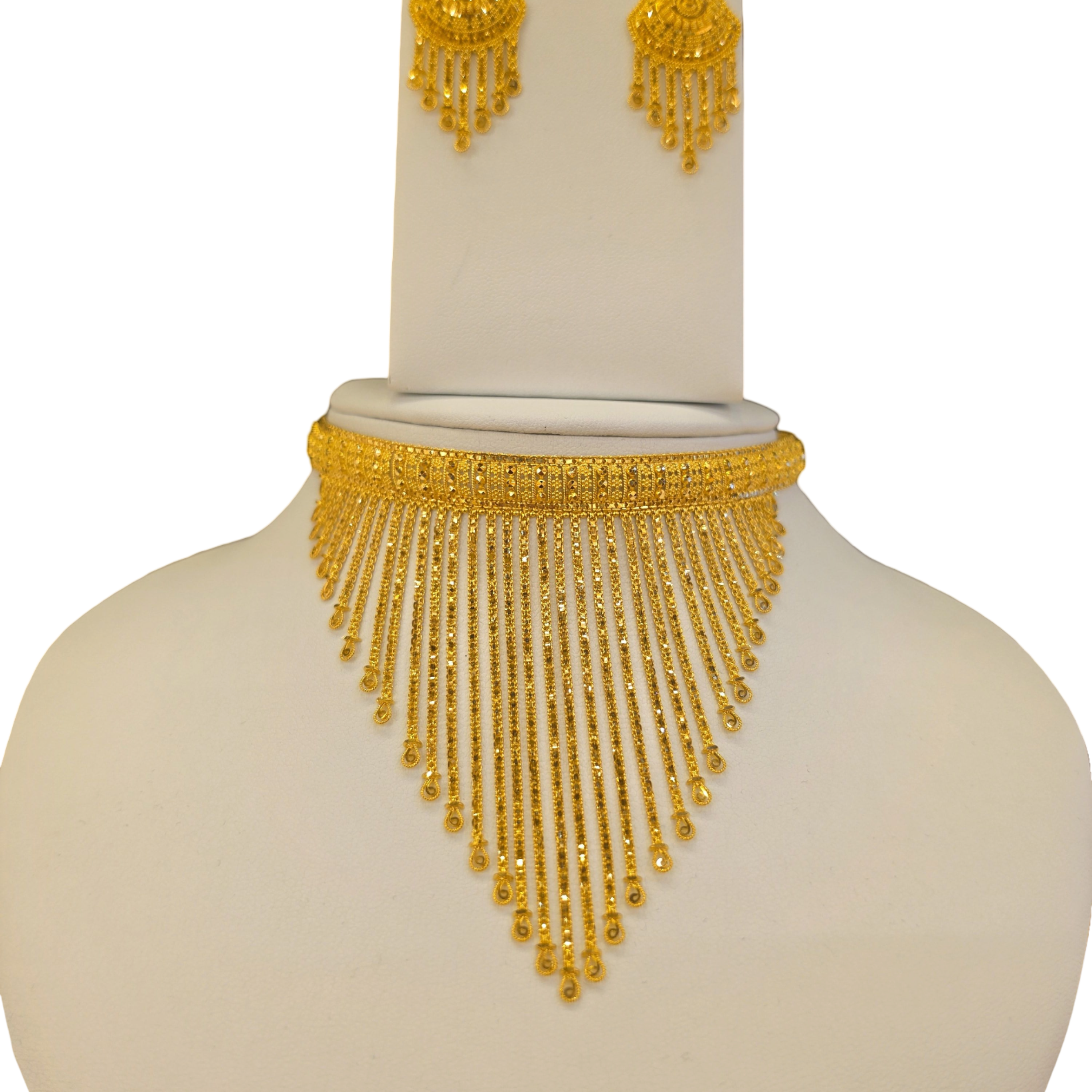 22K Gold Designer Bridal Set