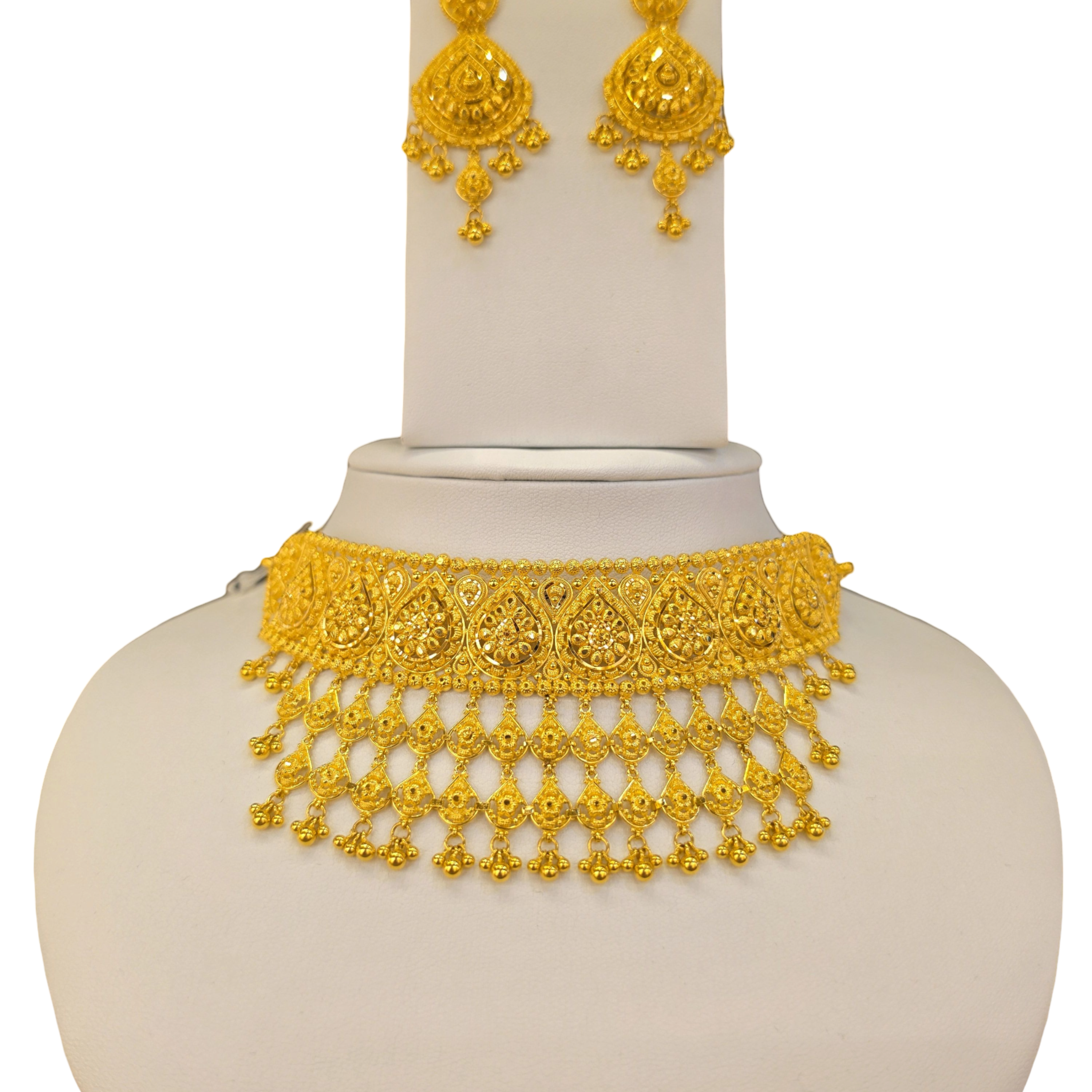 22K Gold Designer Bridal Set