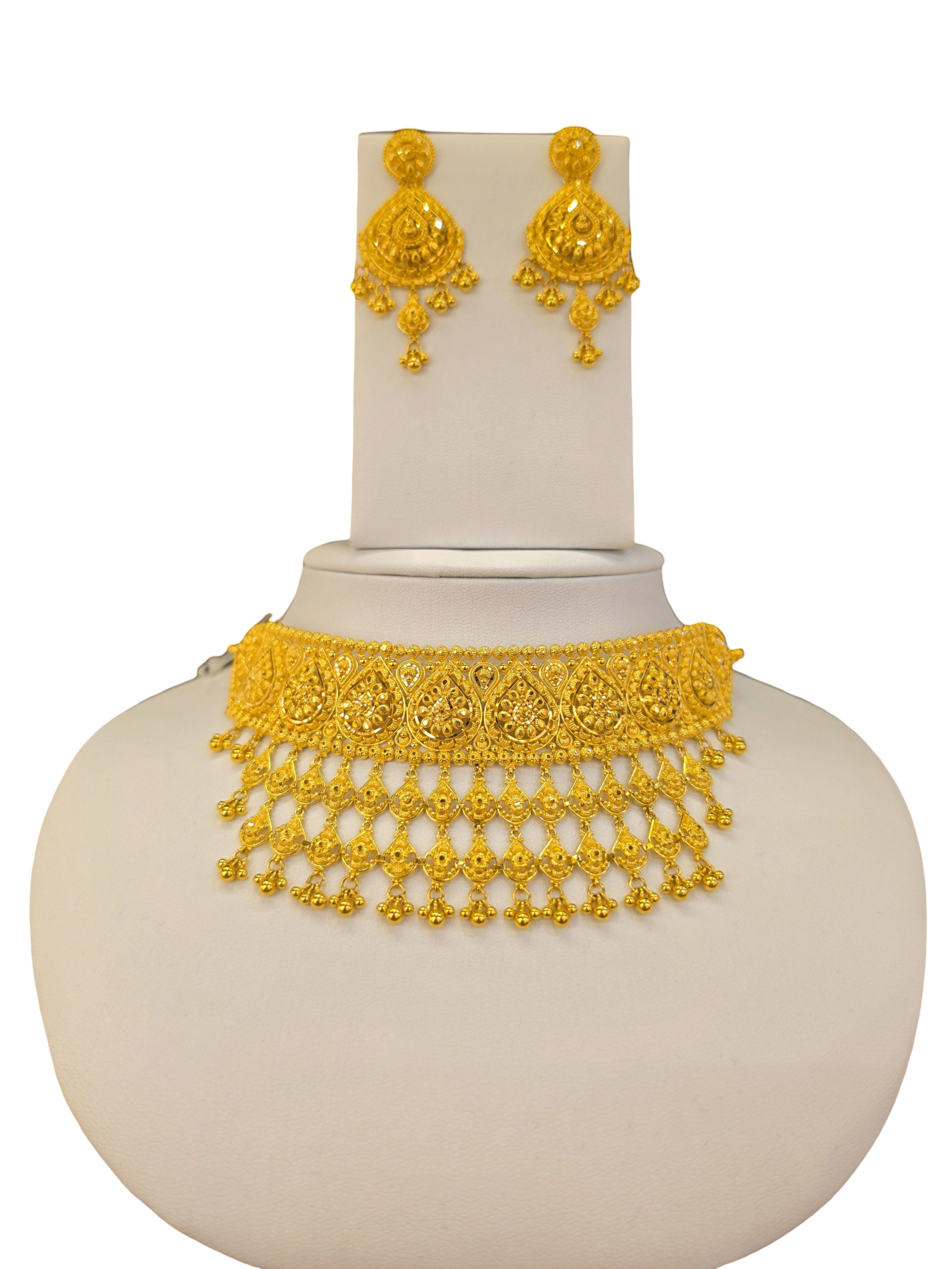 22K Gold Designer Bridal Set