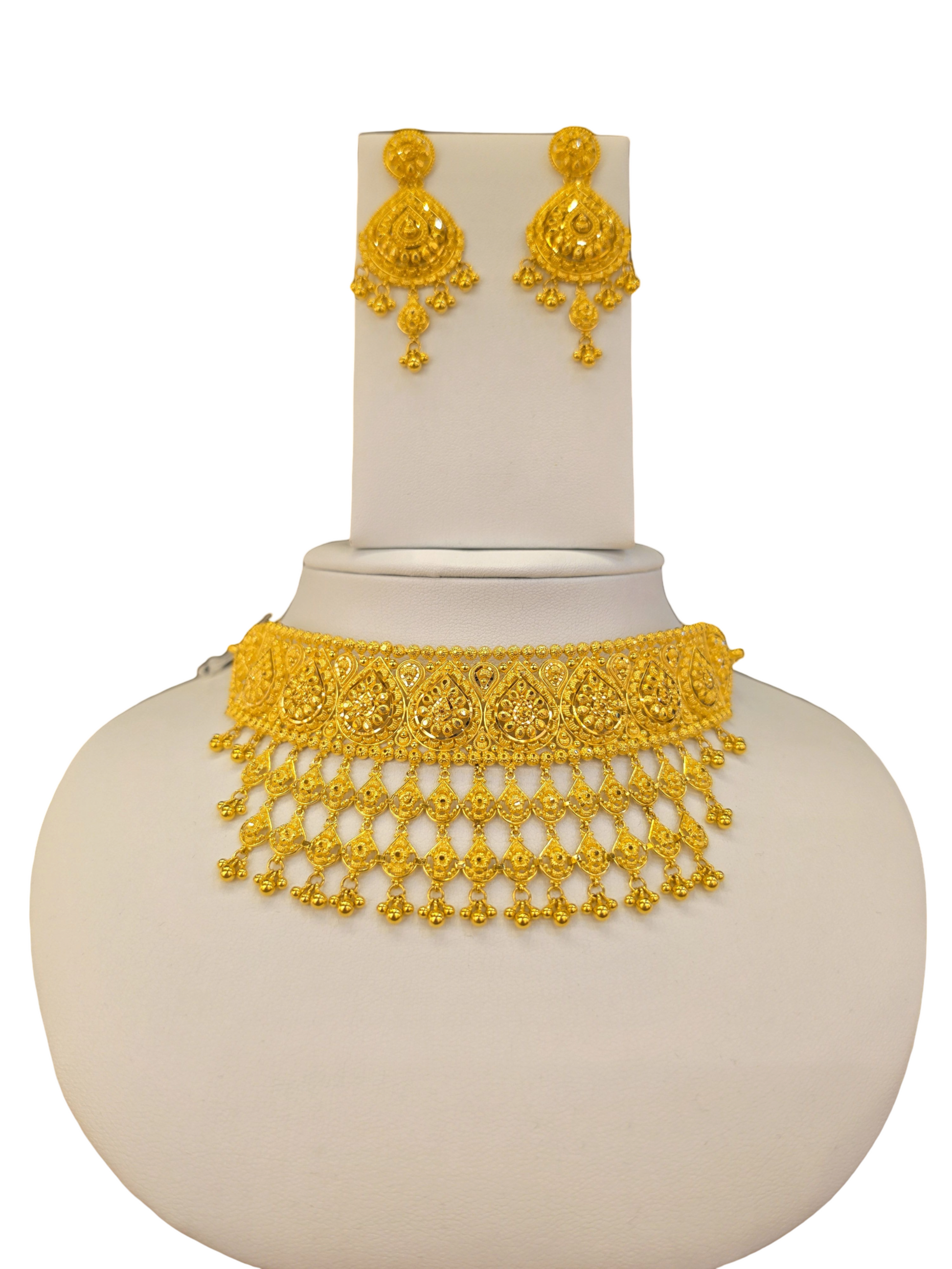 22K Gold Designer Bridal Set
