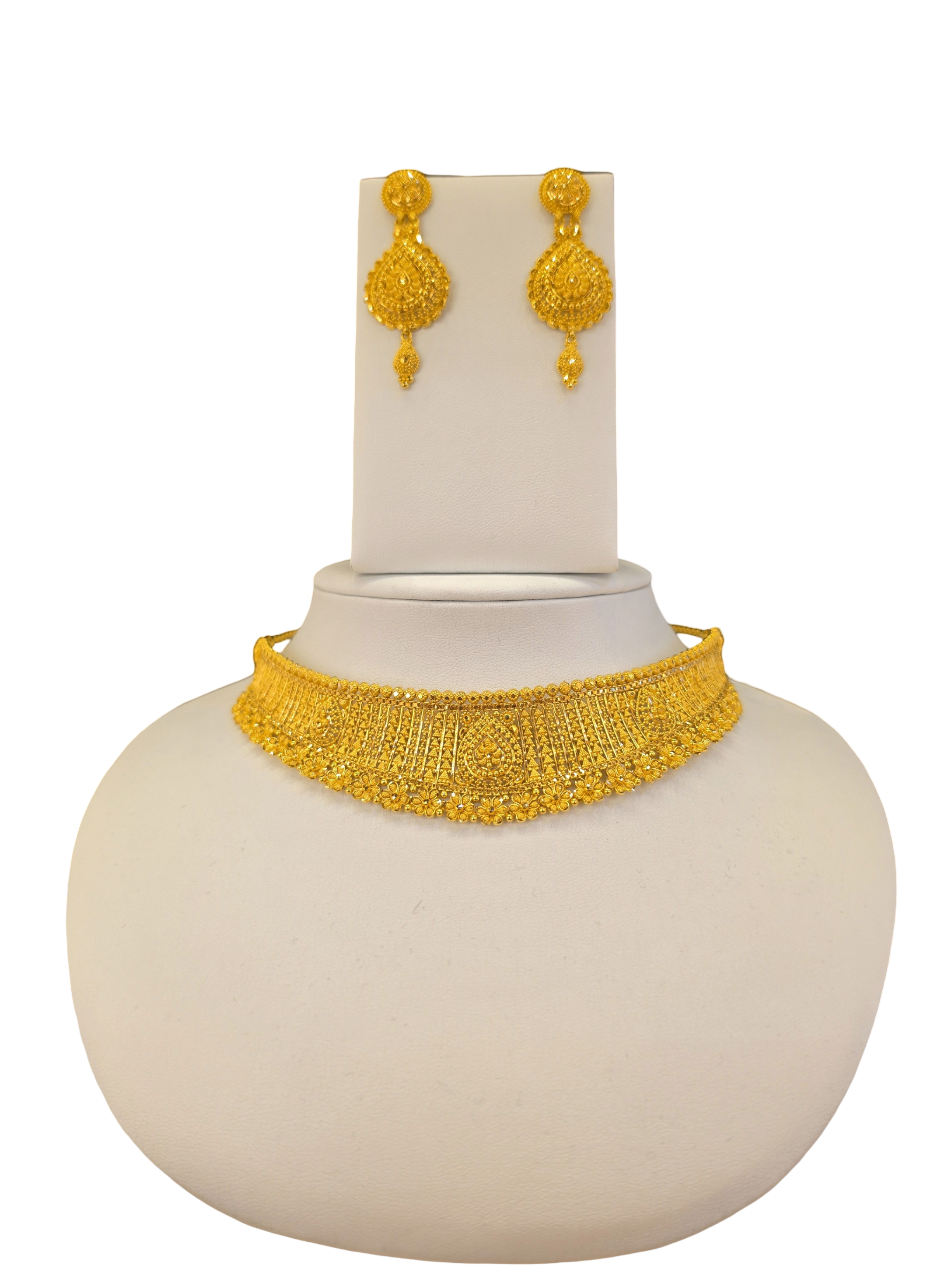 22K Gold Designer Bridal Set