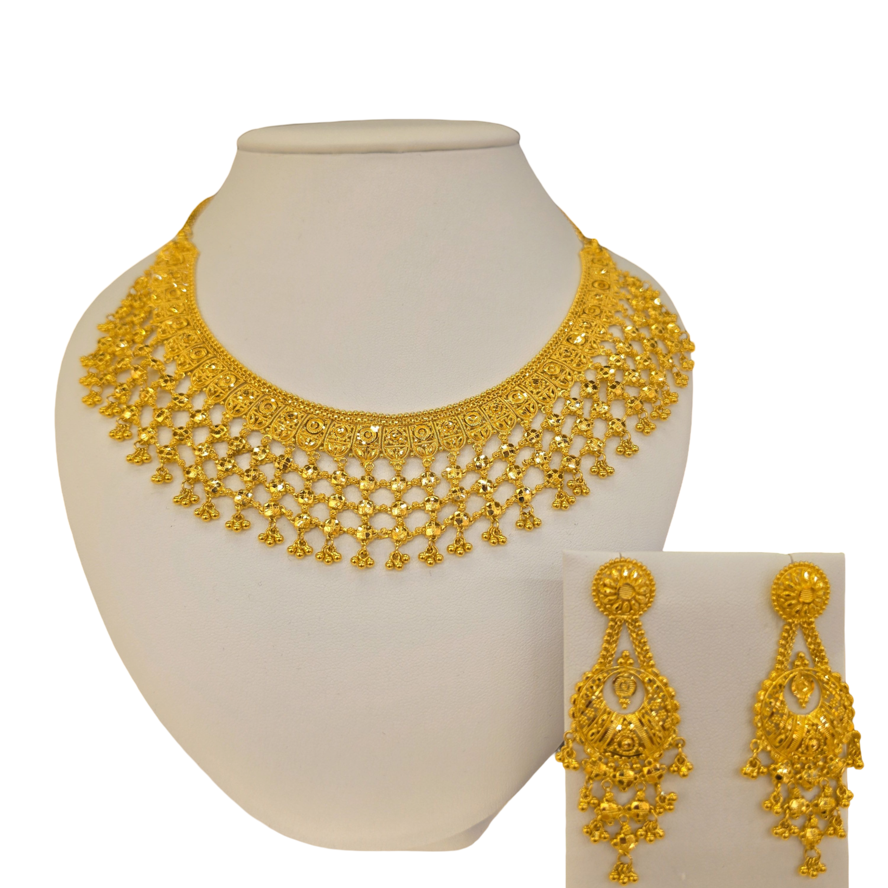 22K Gold Designer Bridal Set