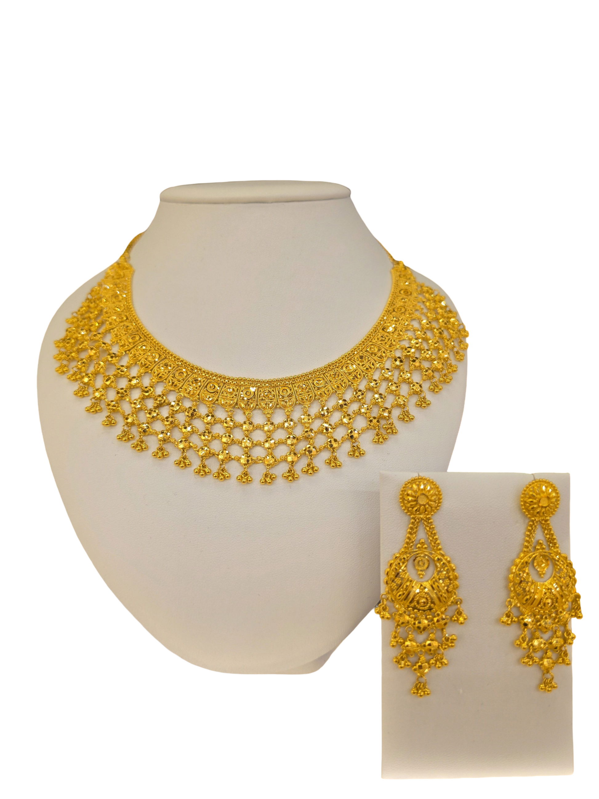 22K Gold Designer Bridal Set
