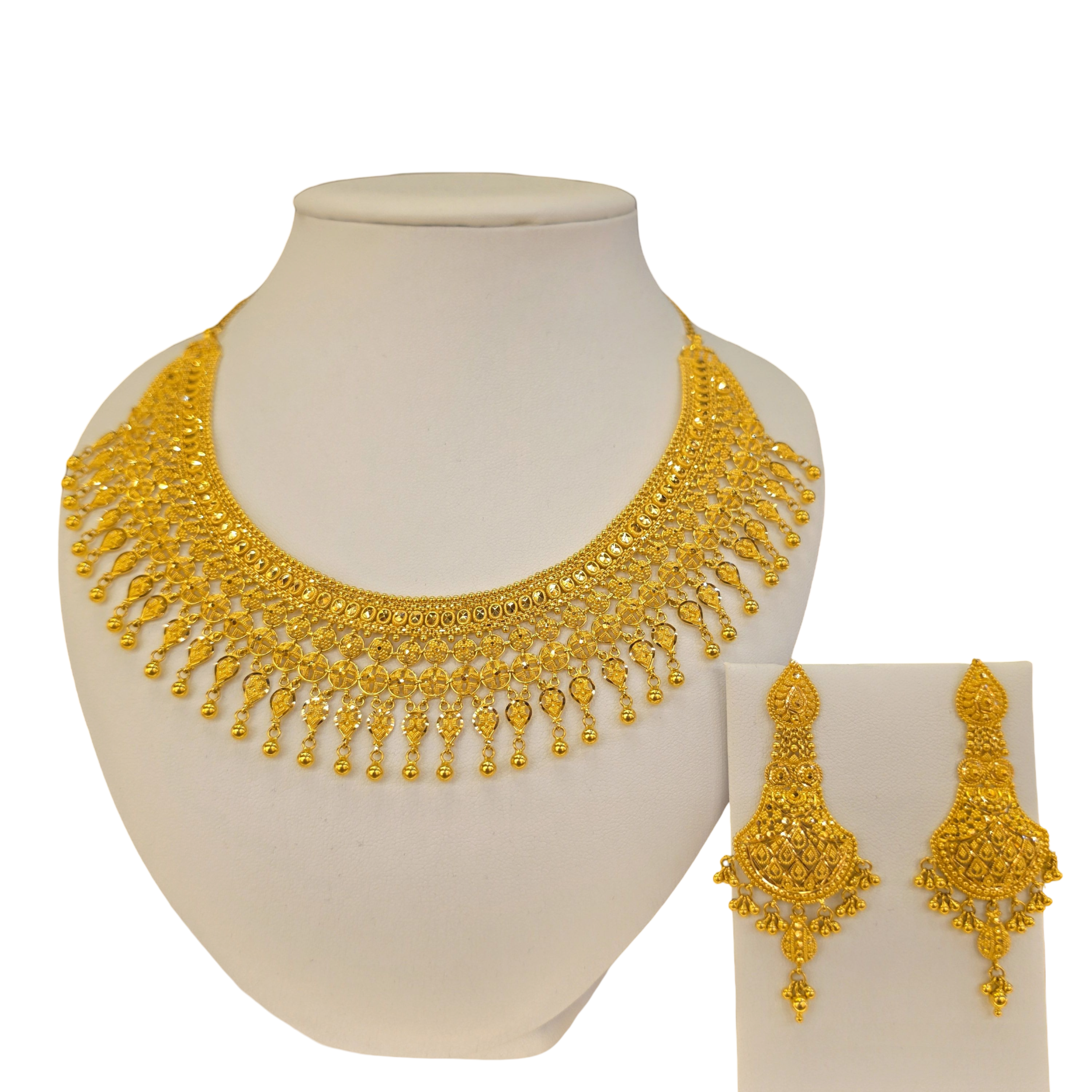 22K Gold Designer Bridal Set