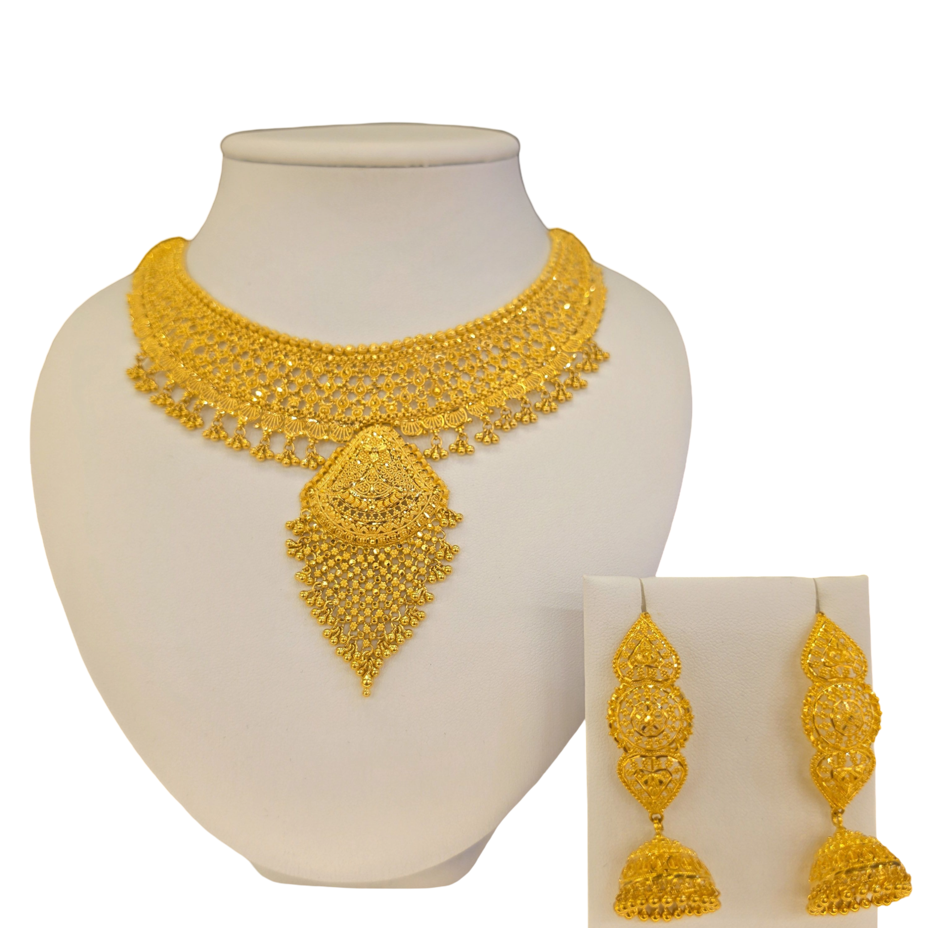 22K Gold Designer Bridal Set