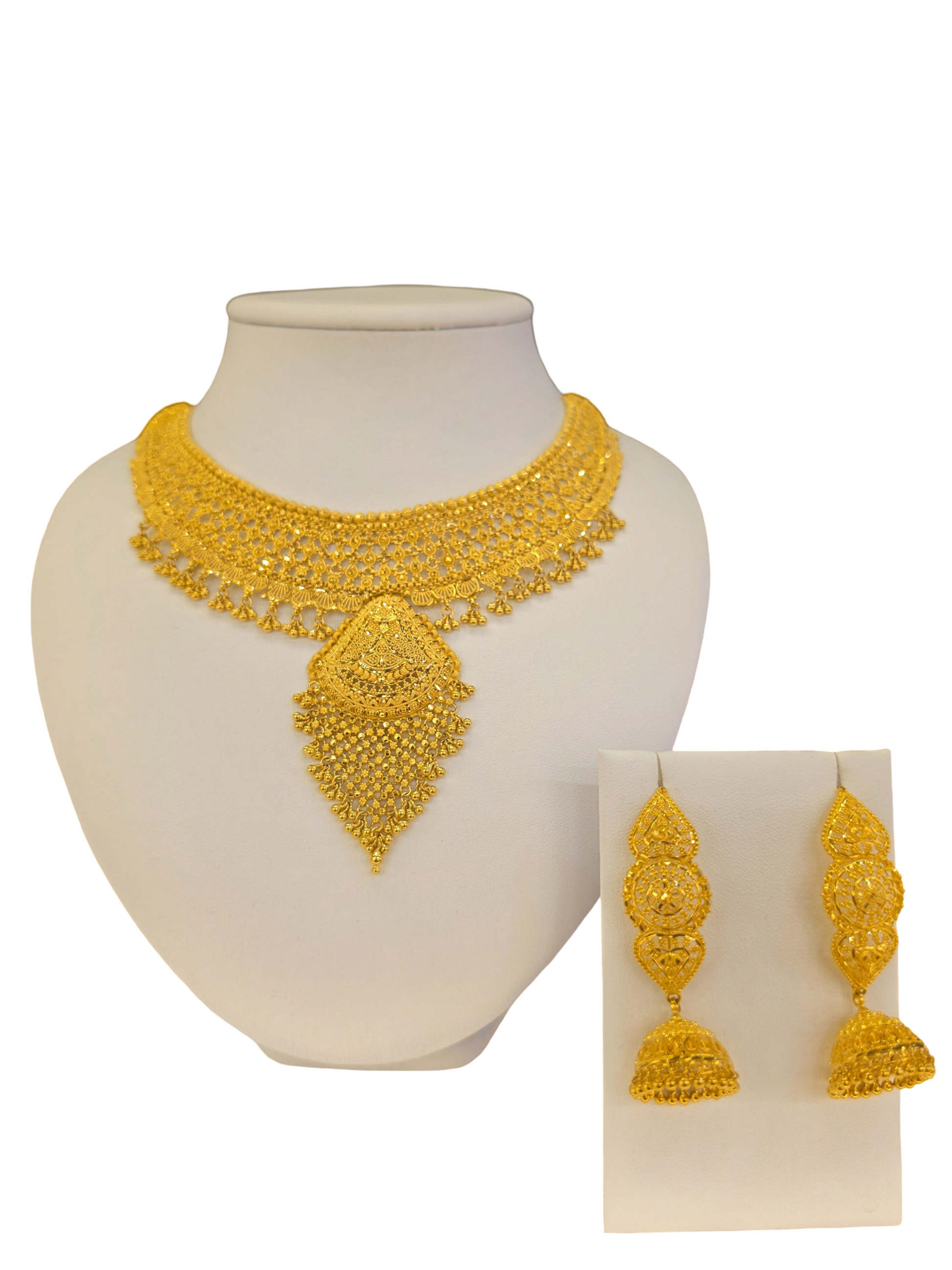 22K Gold Designer Bridal Set
