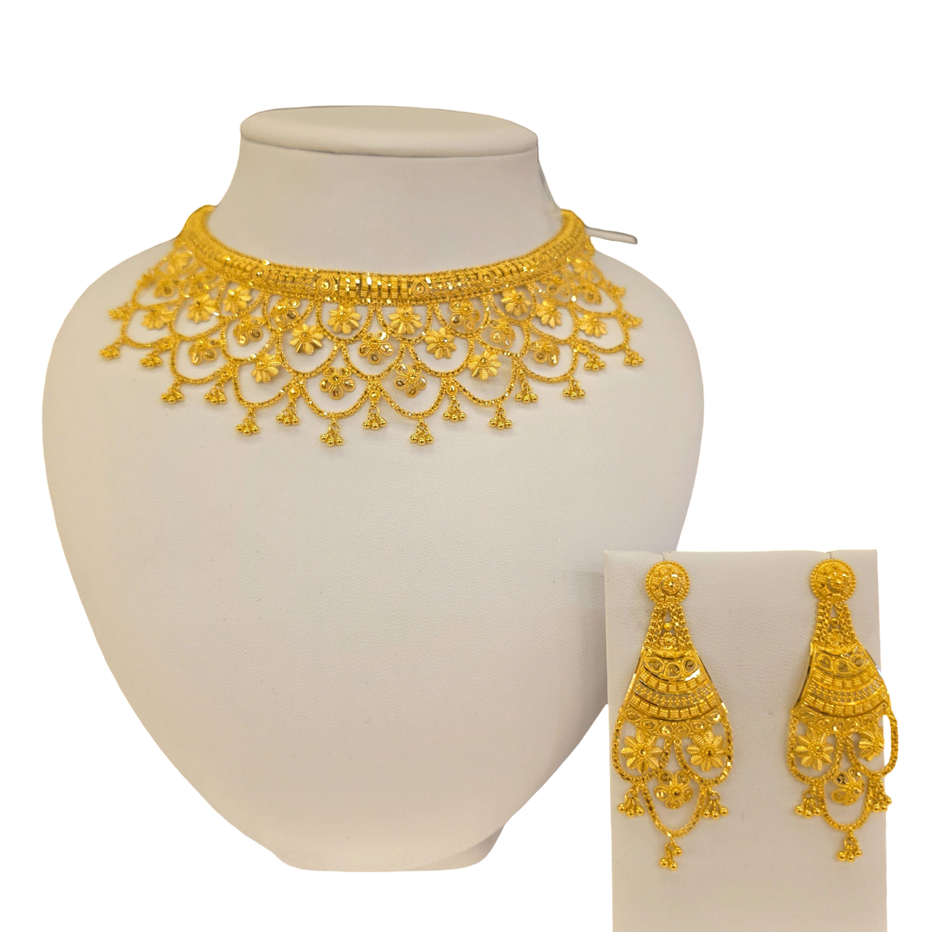 22K Gold Designer Bridal Set