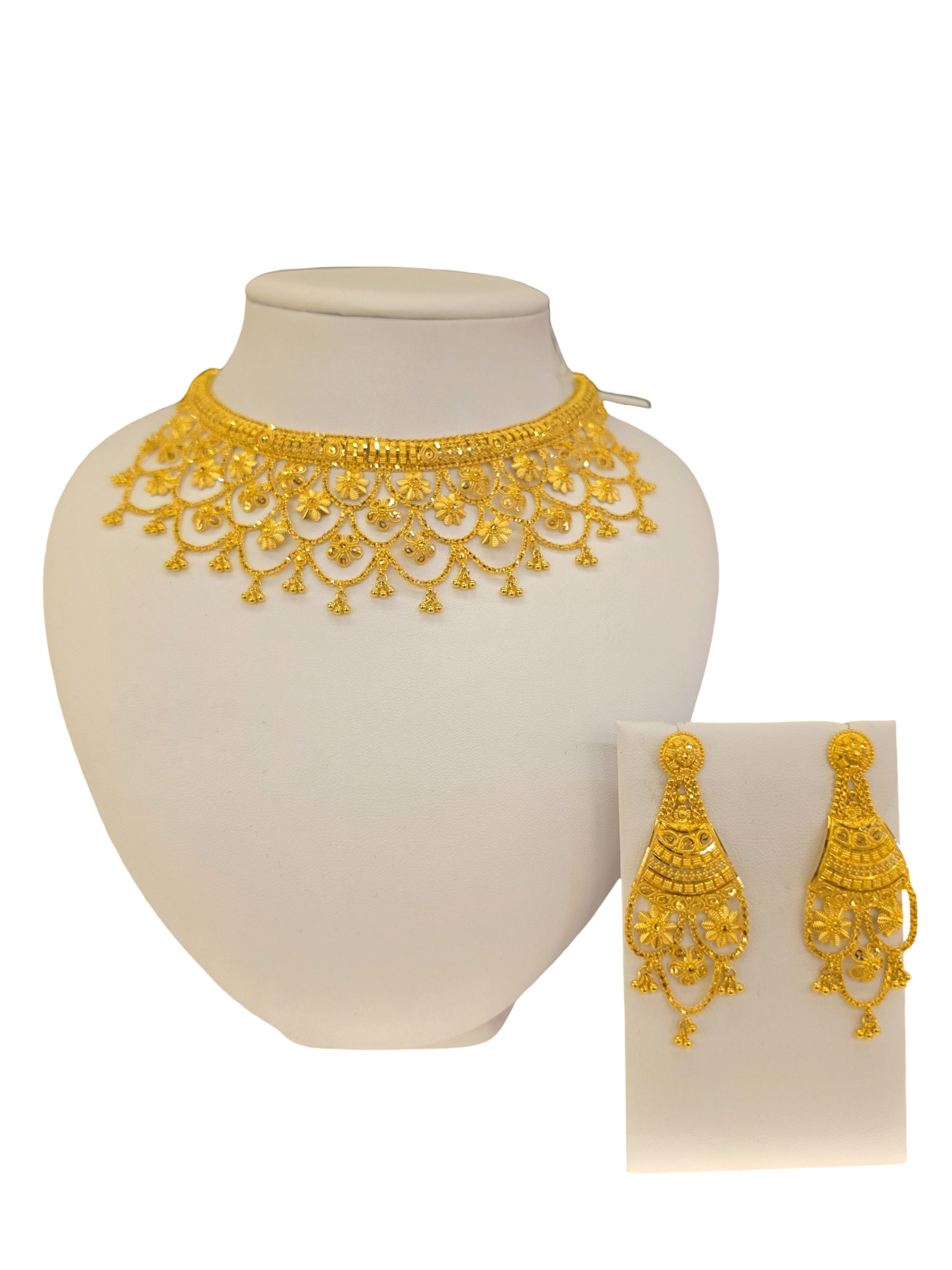 22K Gold Designer Bridal Set
