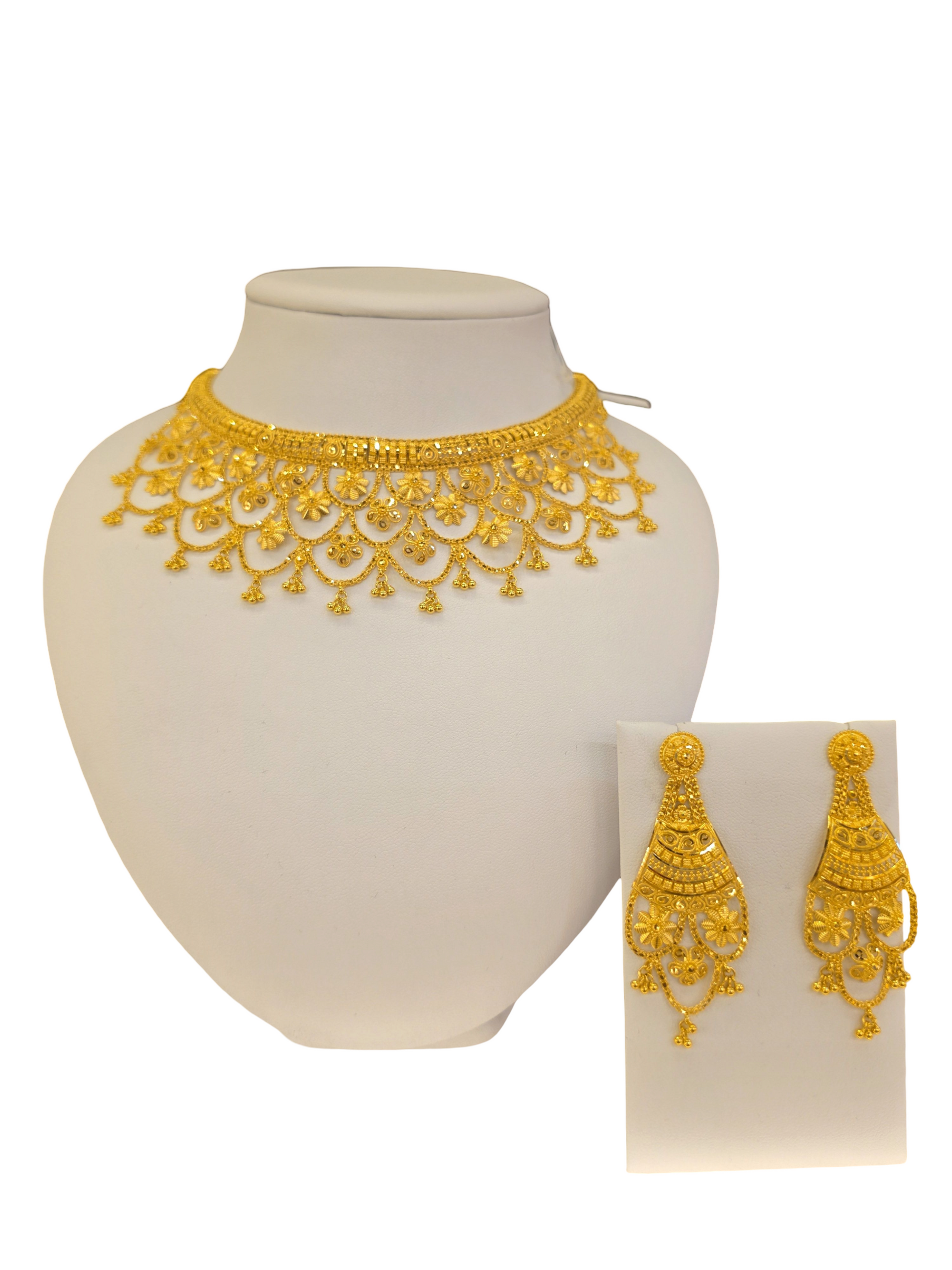 22K Gold Designer Bridal Set