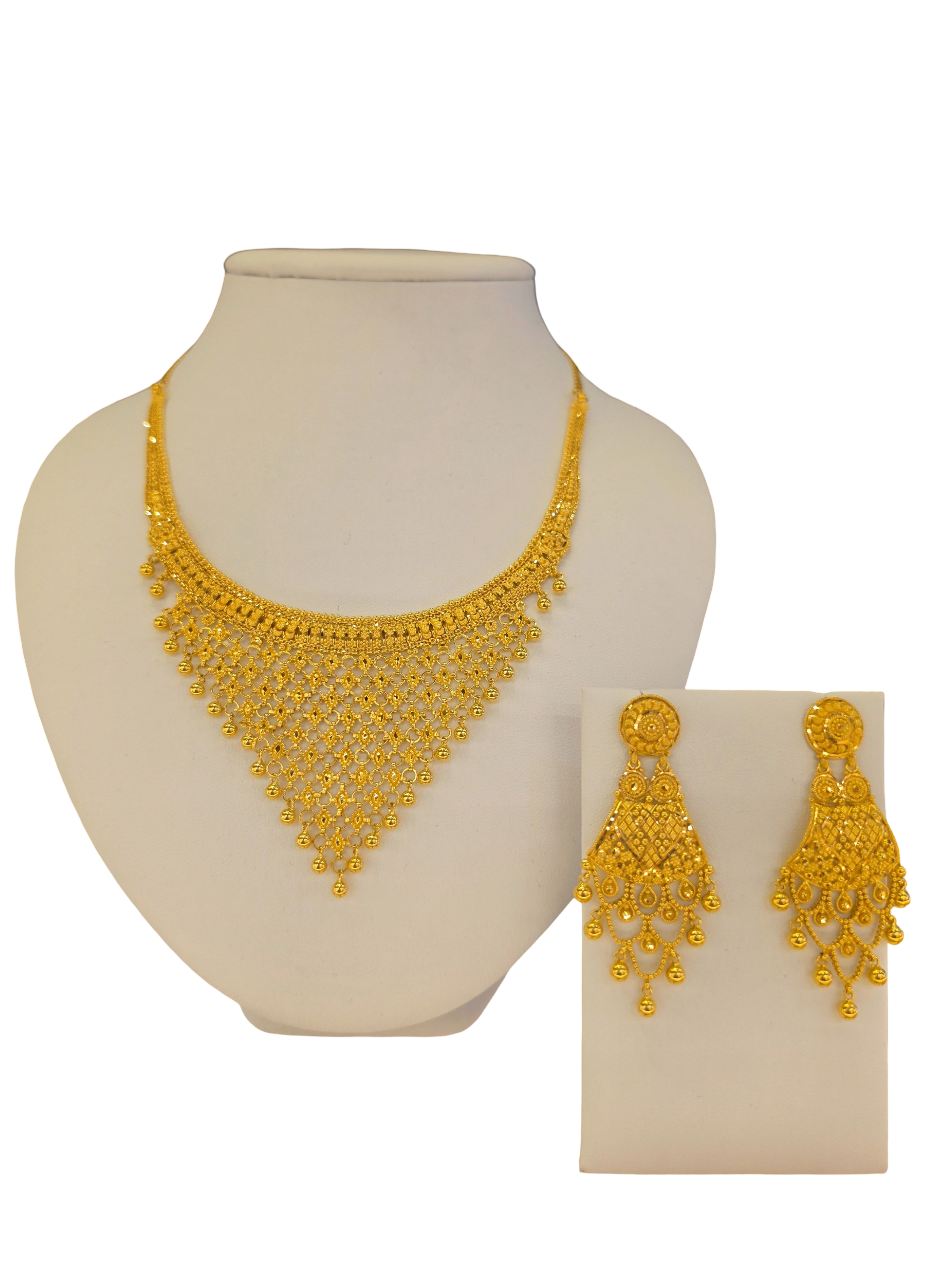 22K Gold Designer Bridal Set