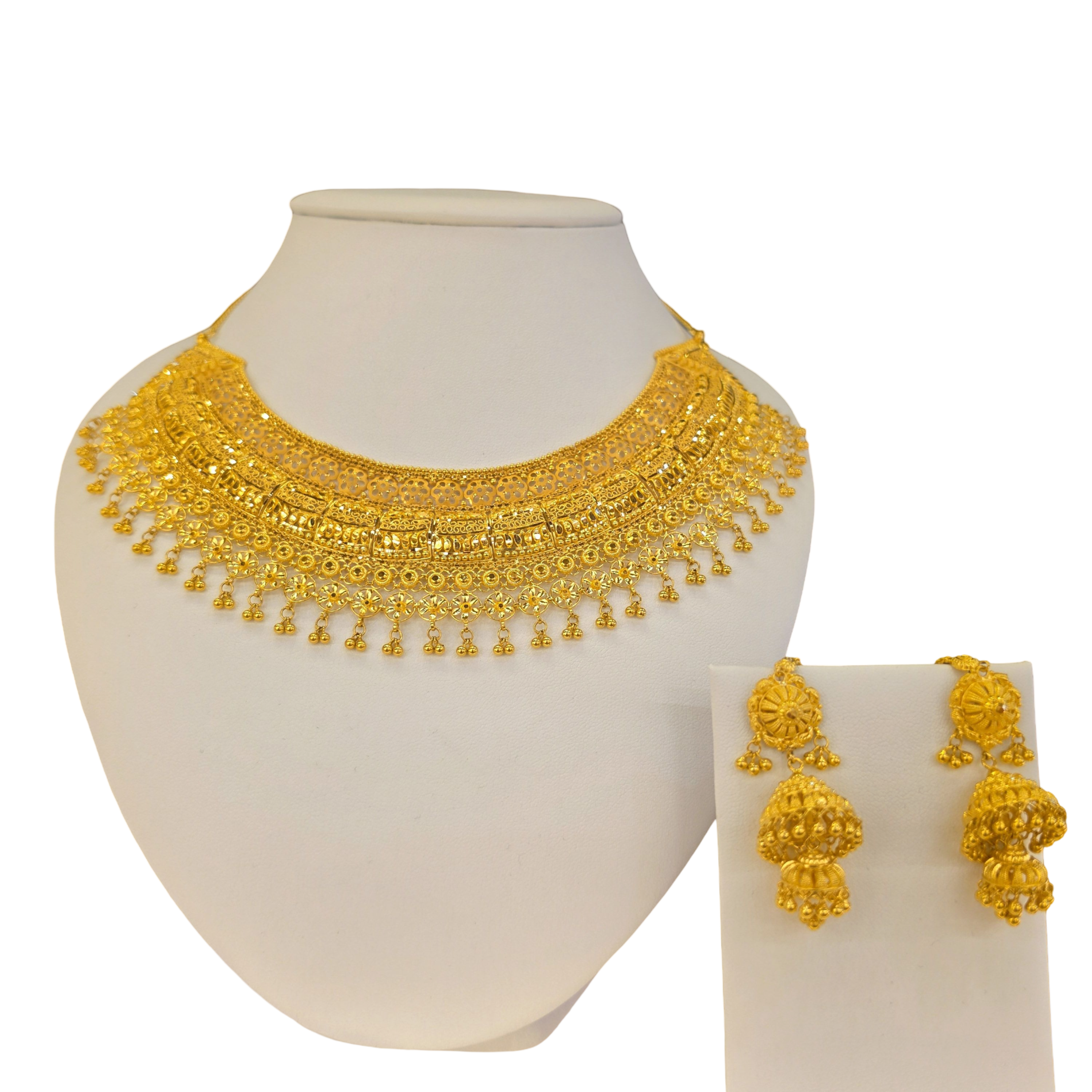 22K Gold Designer Bridal Set